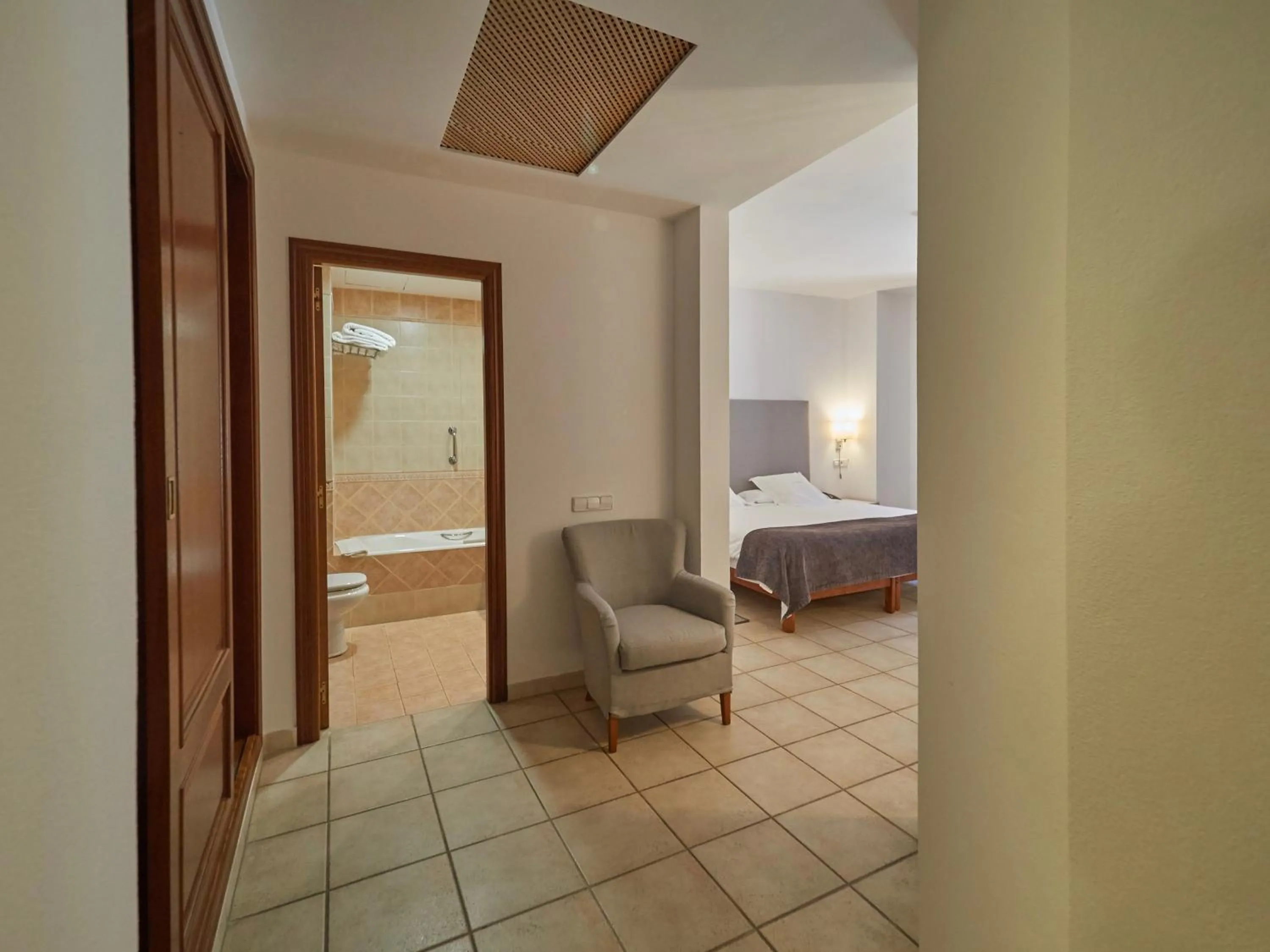 Bed in Hotel Ca'l Bisbe