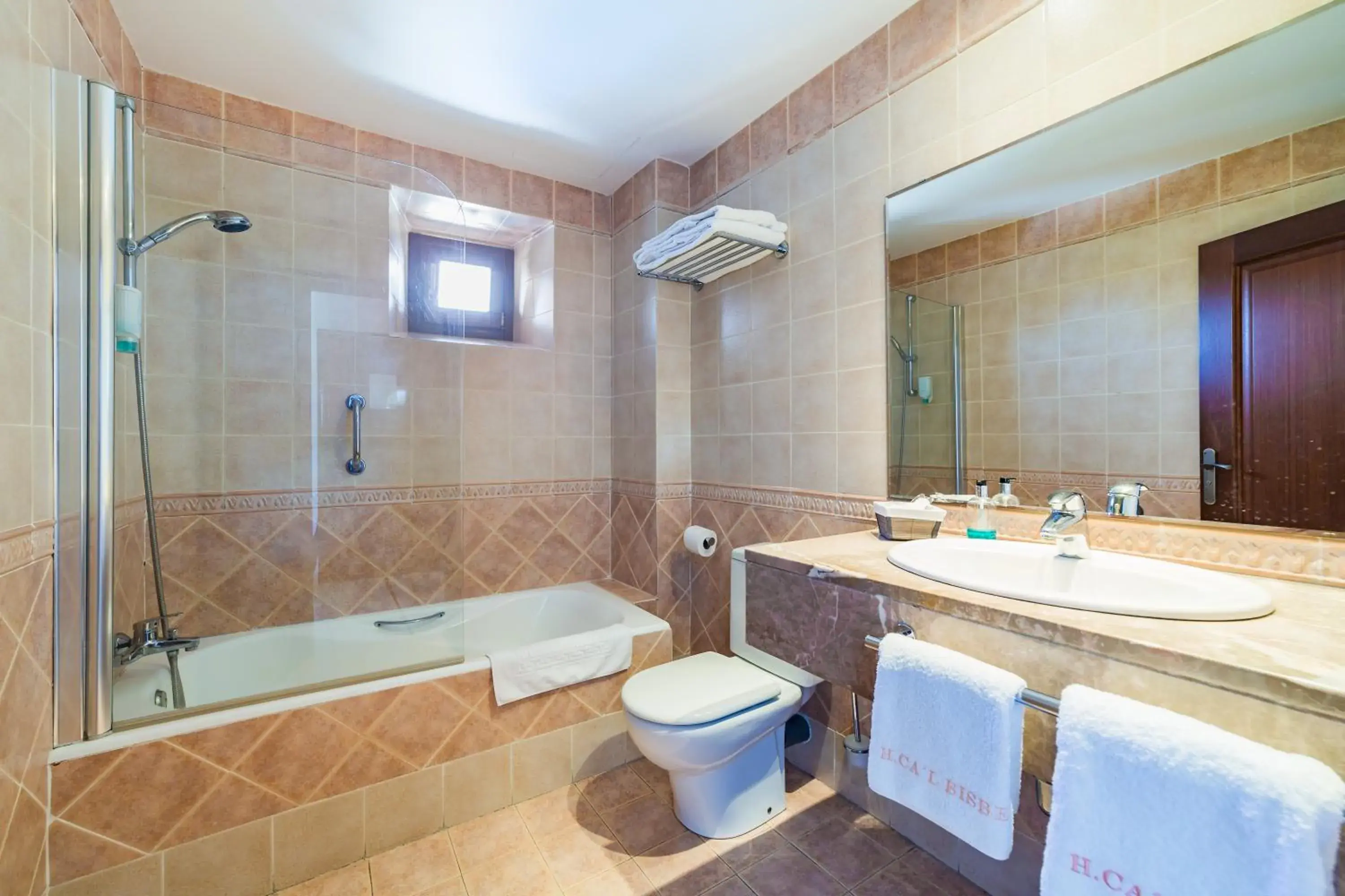 Double Room with Terrace - Ground Floor in Hotel Ca'l Bisbe Double Room with Terrace - Ground Floor in Hotel Ca'l Bisbe