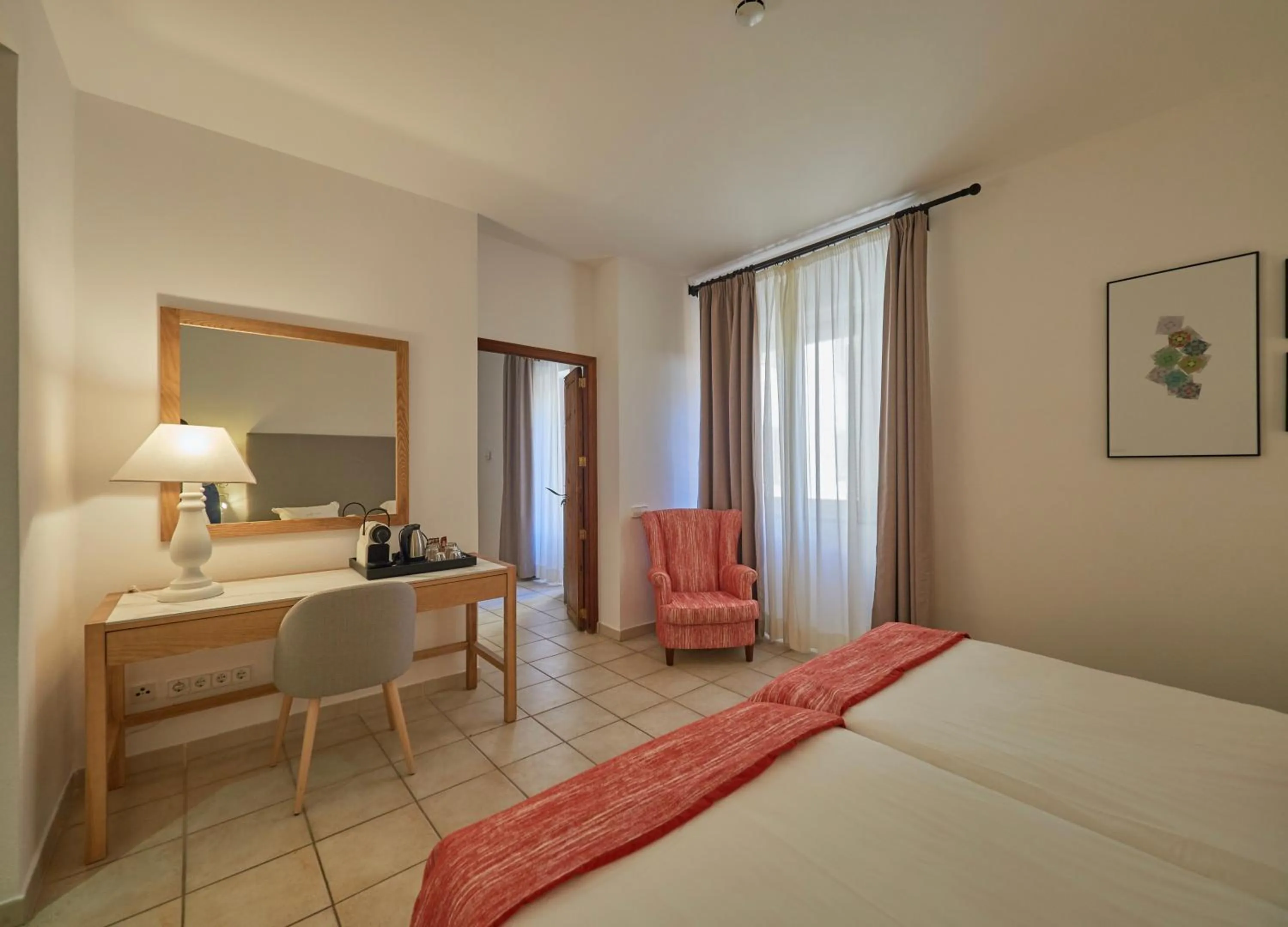 Bed in Hotel Ca'l Bisbe