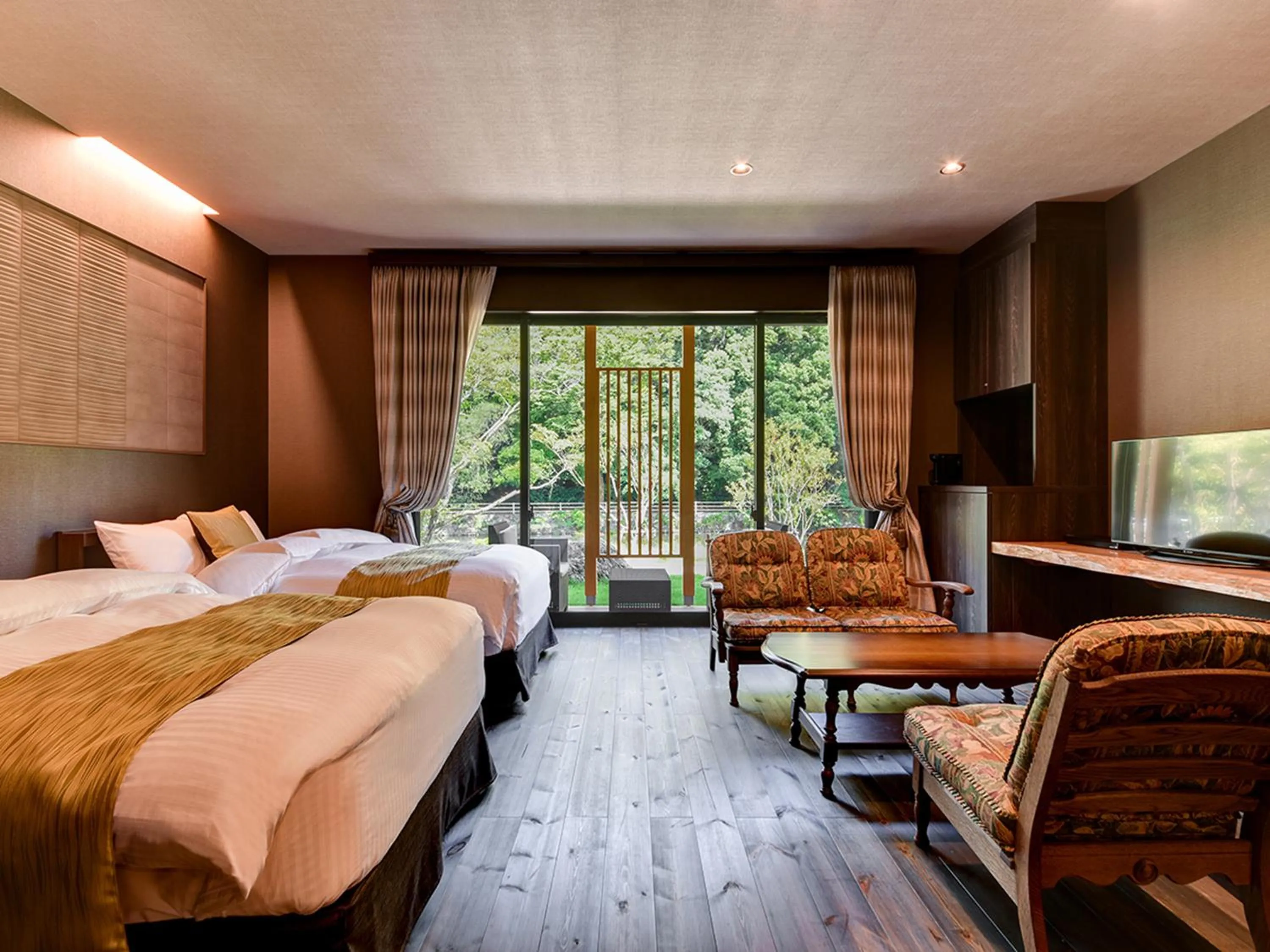 Photo of the whole room in Auberge Yusura