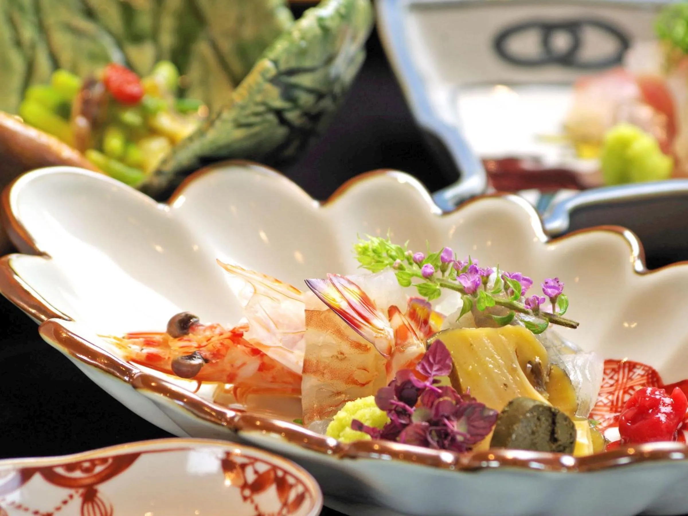 Food close-up in Auberge Yusura