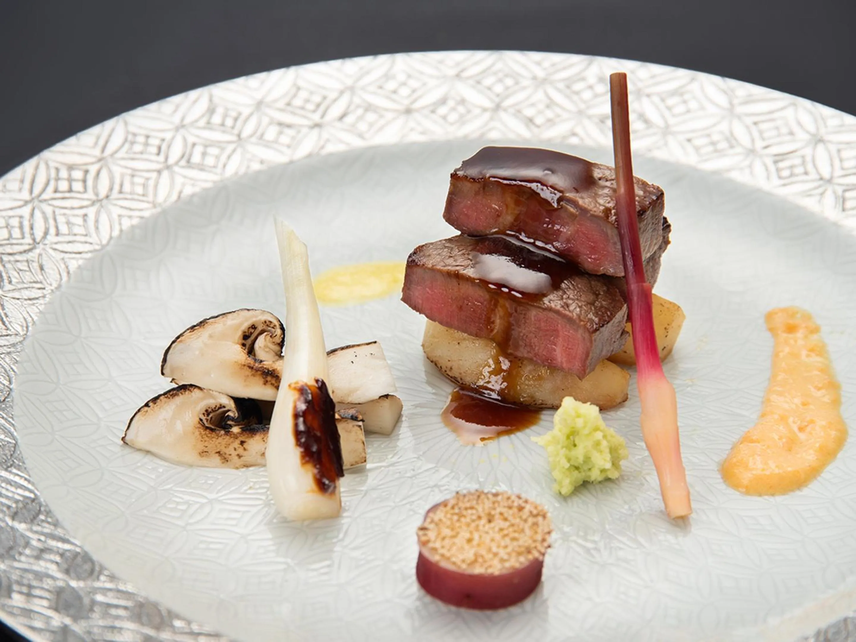 Food close-up in Auberge Yusura