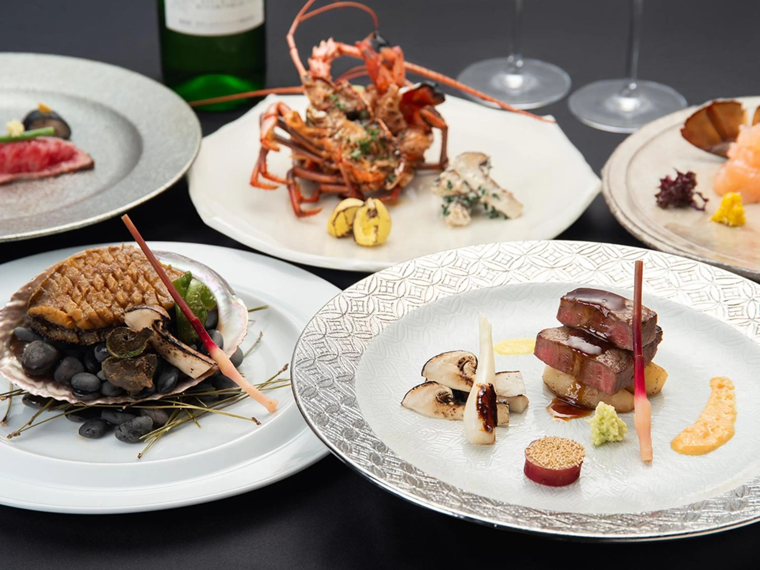 Food close-up in Auberge Yusura