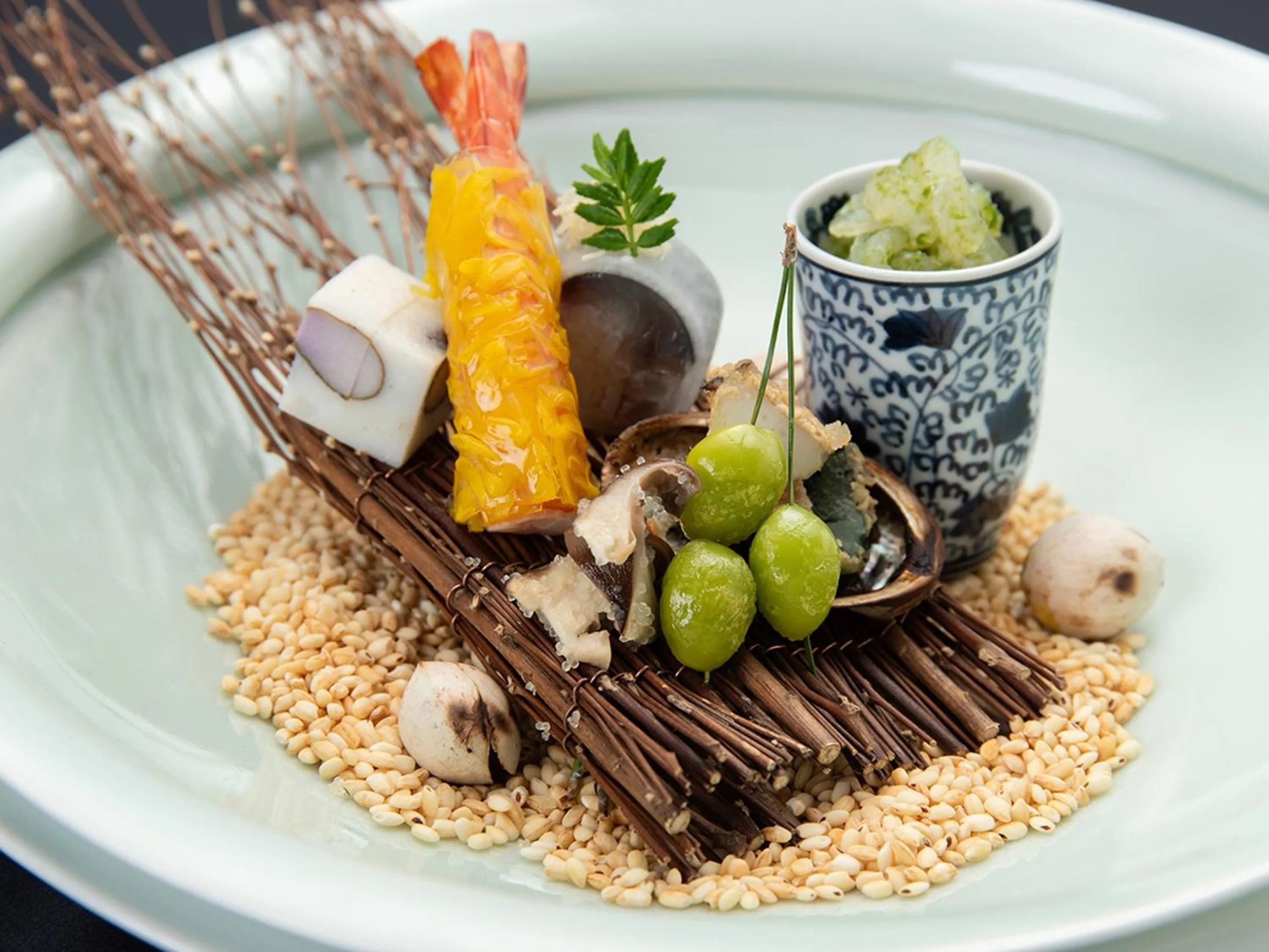 Food close-up in Auberge Yusura