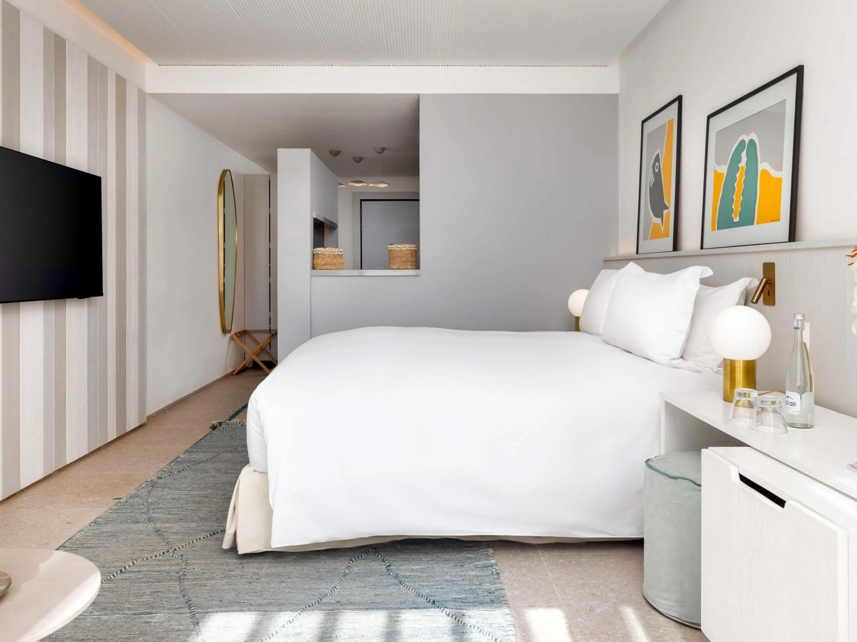 Bedroom, Bed in Sofitel Agadir Thalassa Sea & Spa