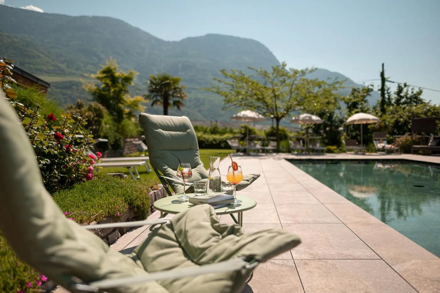 Swimming pool in Hotel Salgart
