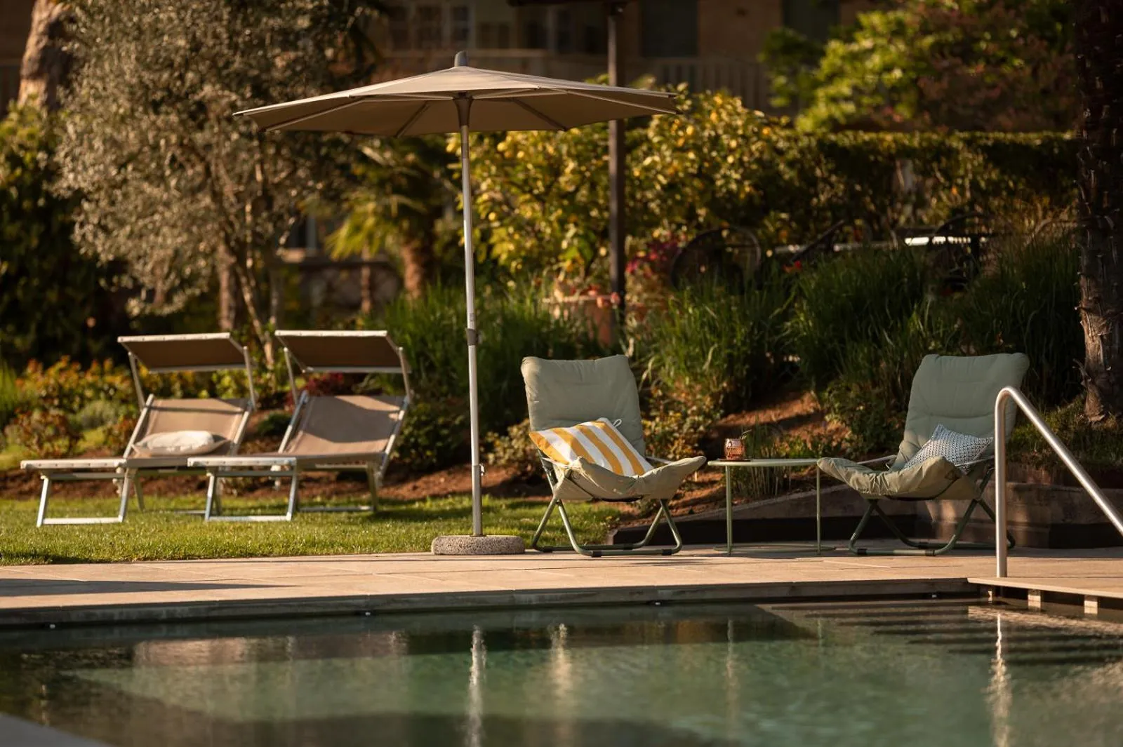 Garden in Hotel Salgart