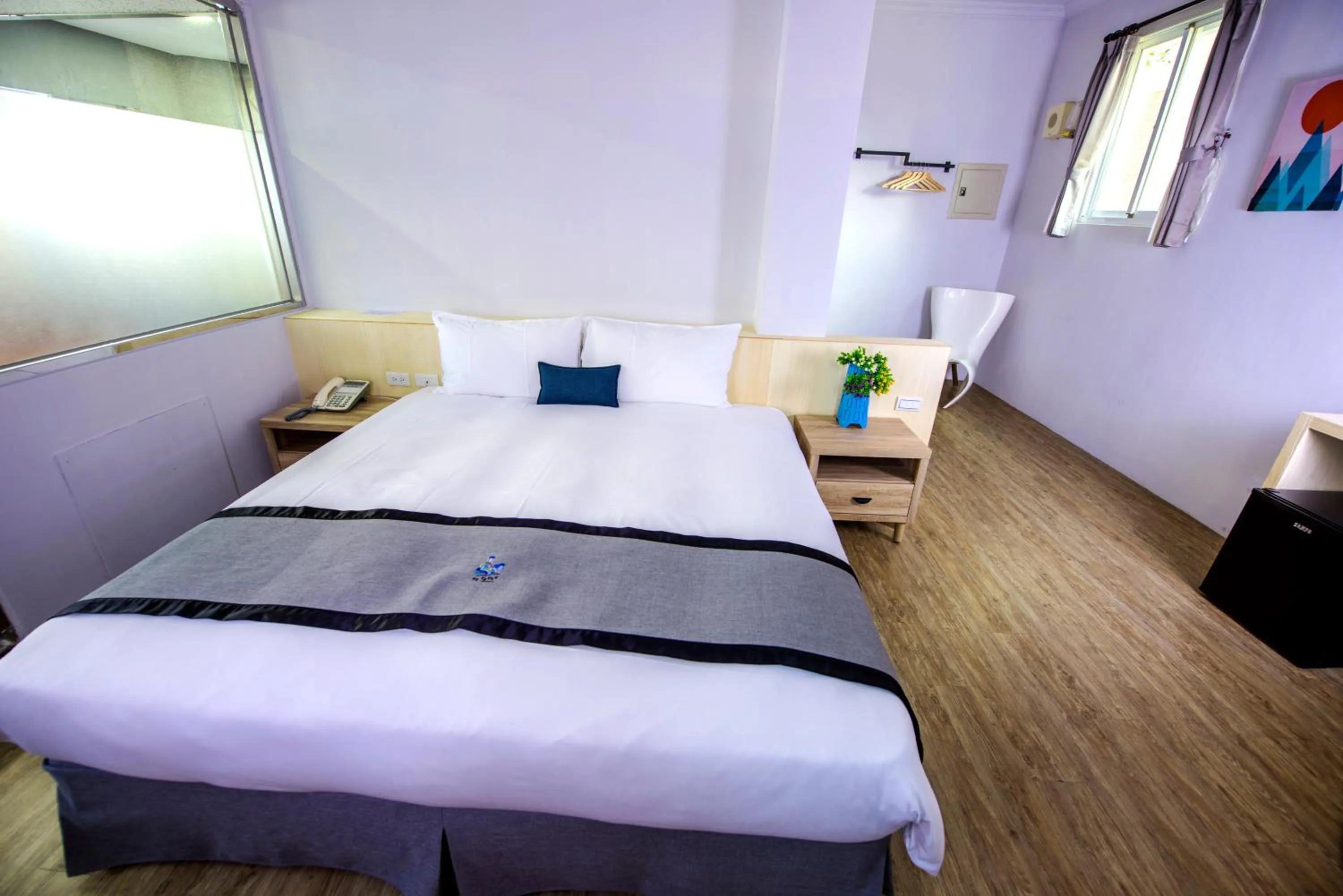 Bed in Youngs Hotspring Hotel