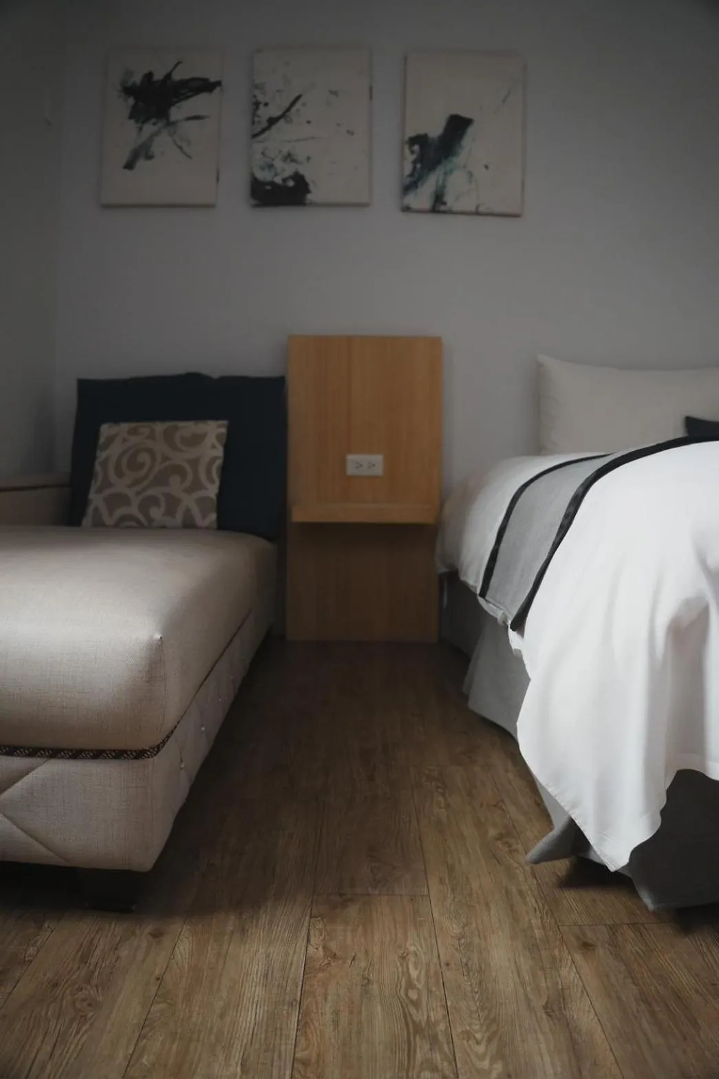 Bed in Youngs Hotspring Hotel