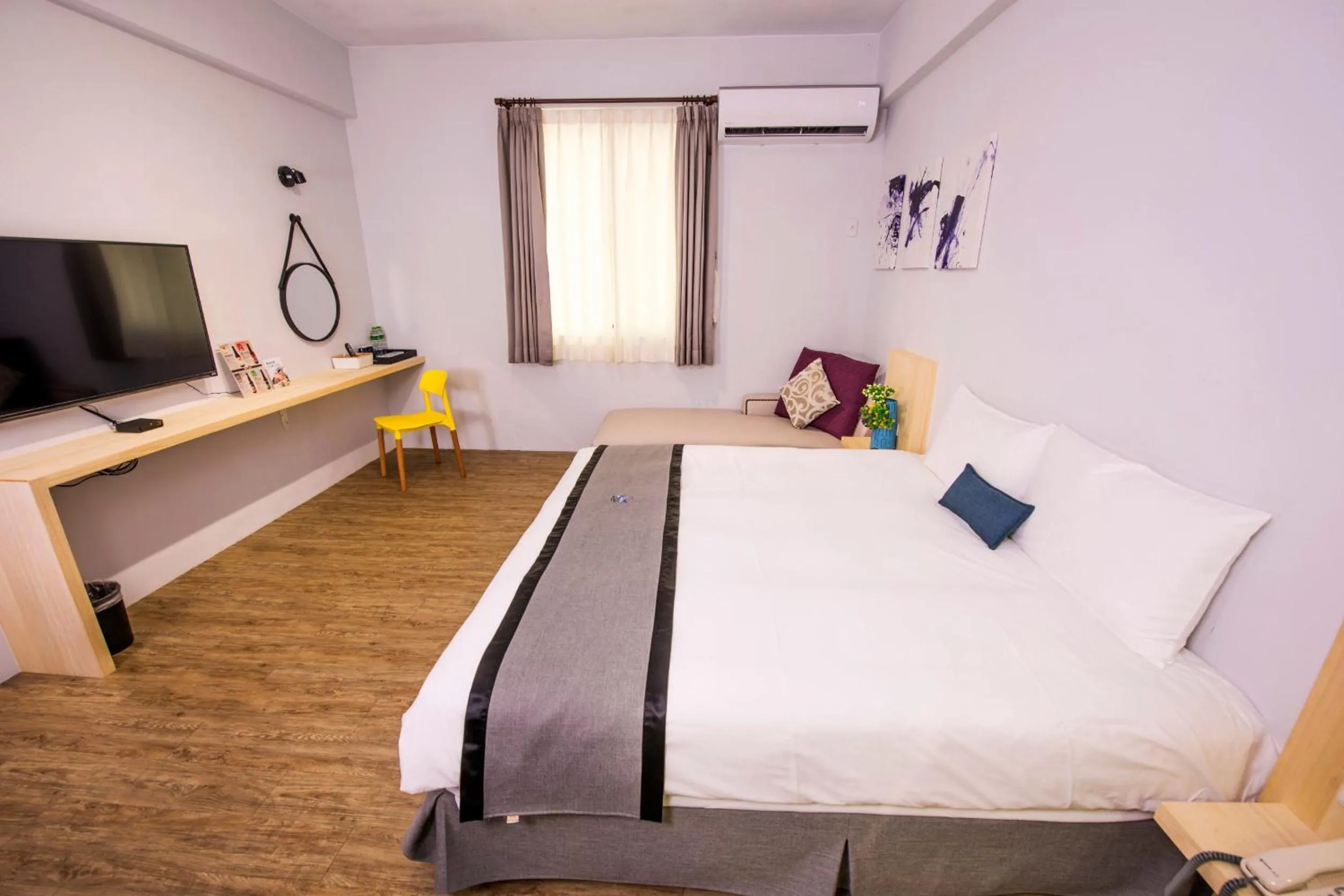 Bed in Youngs Hotspring Hotel