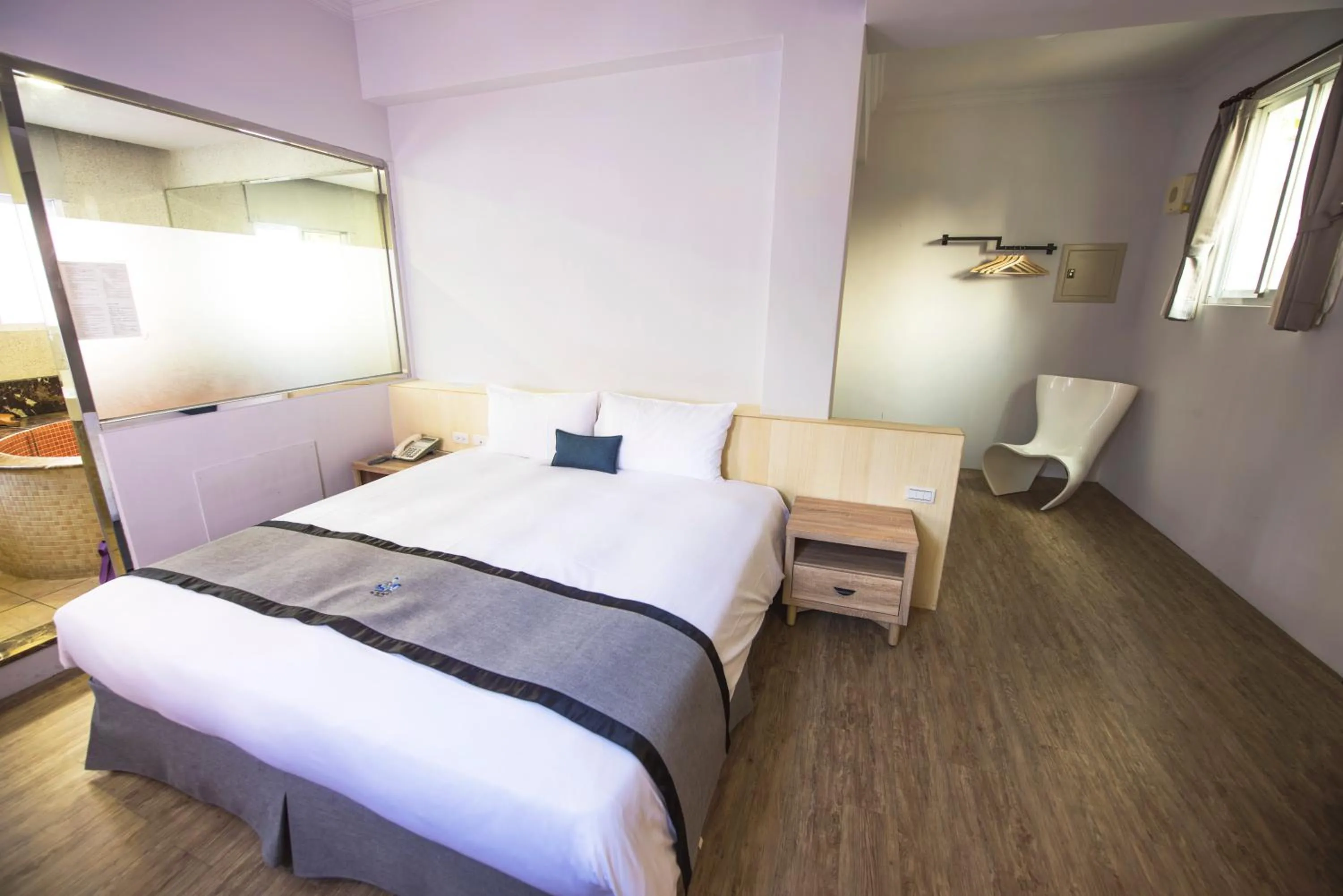 Bed in Youngs Hotspring Hotel