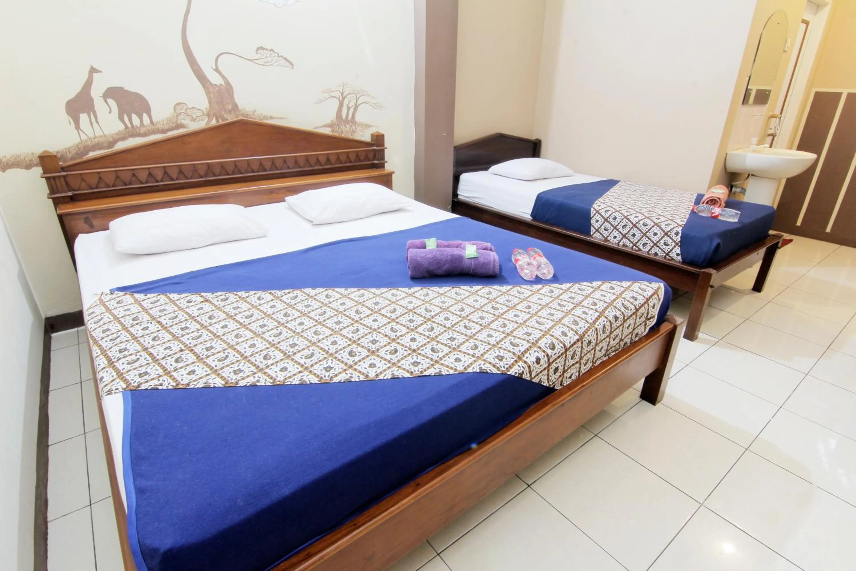 Bedroom, Bed in Monica Hotel Yogyakarta