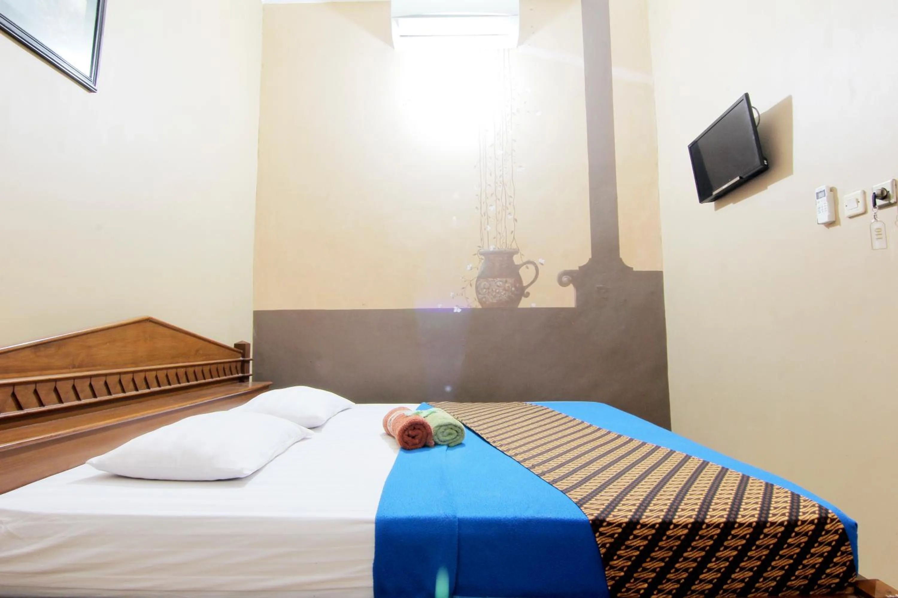 Bedroom, Bed in Monica Hotel Yogyakarta