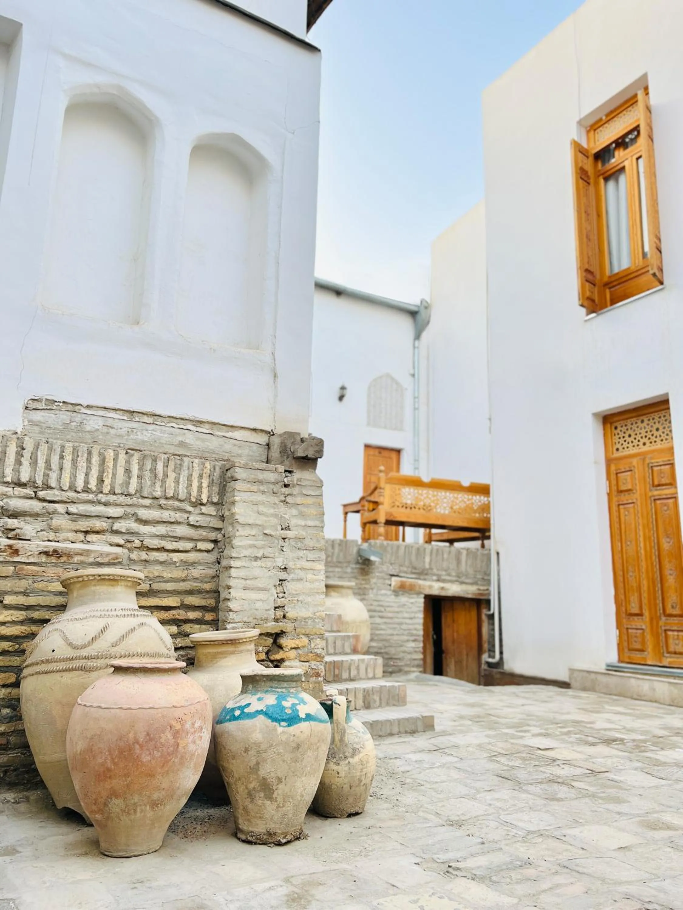 Patio in Komil Bukhara Boutique Hotel