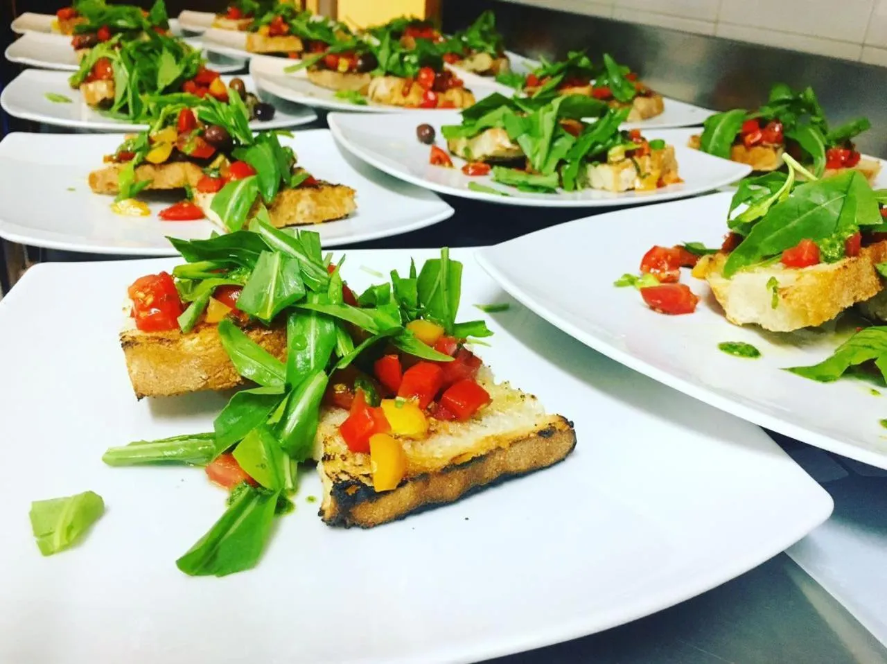 Food close-up in Hotel Cristalda