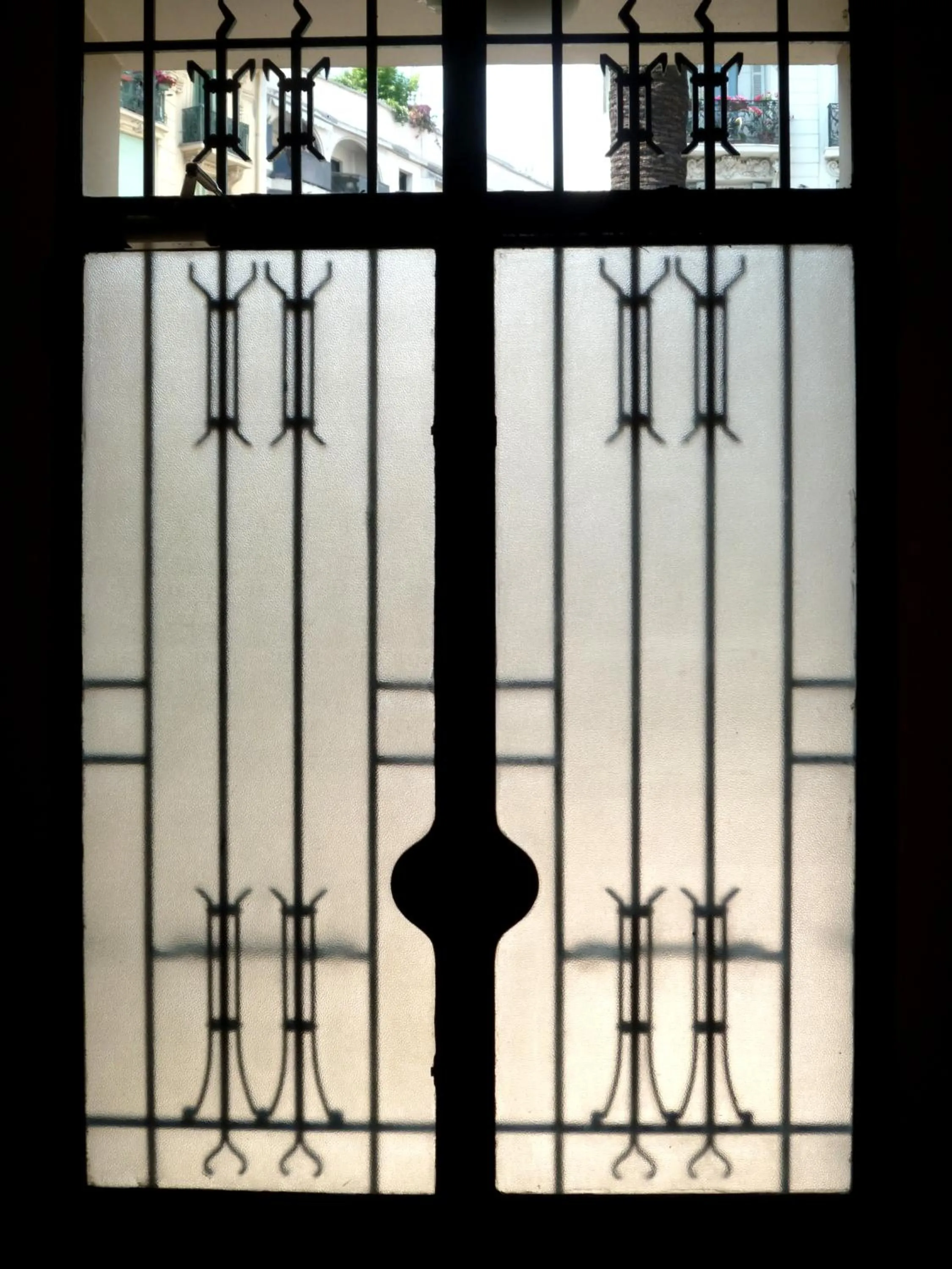 Decorative detail in Nice Appart