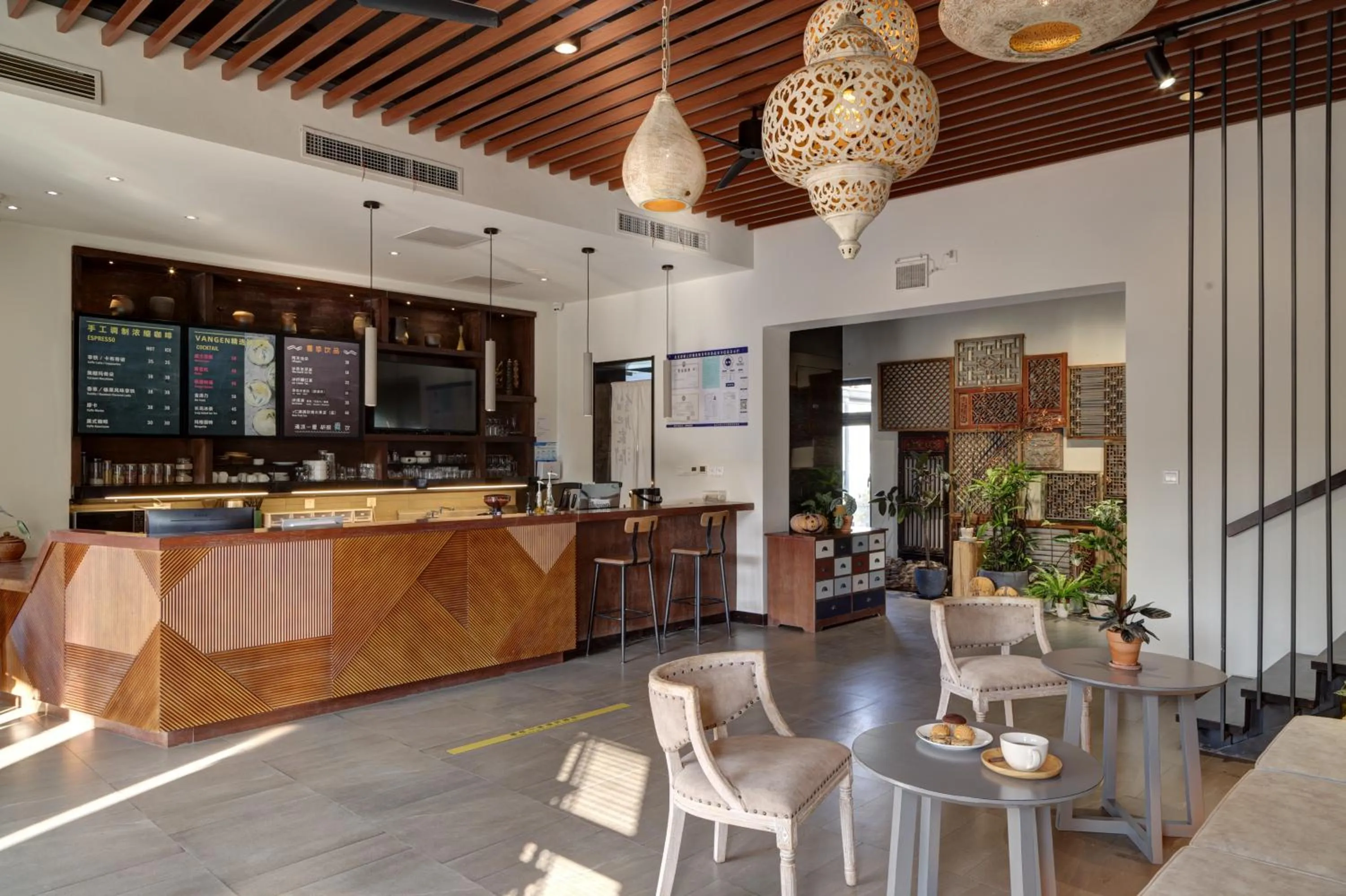 Lobby or reception in Vangen Hotel