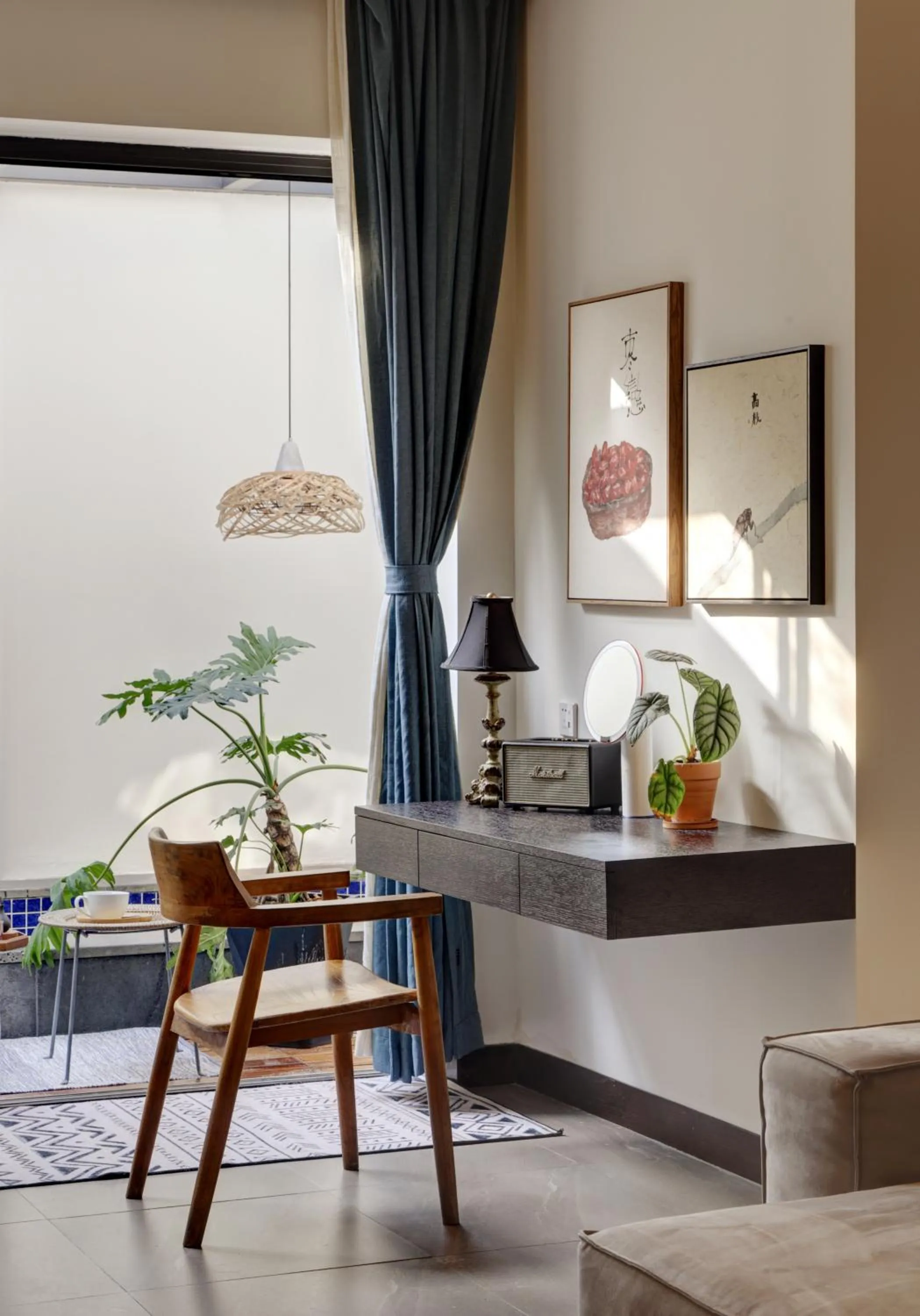 Seating area in Vangen Hotel