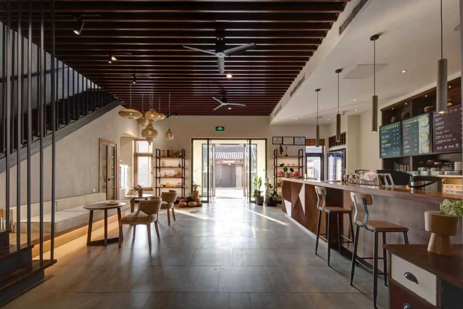 Lobby or reception in Vangen Hotel