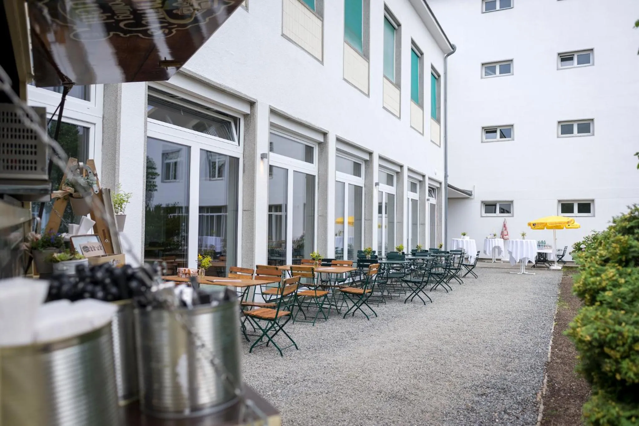 Property building in campus Horn