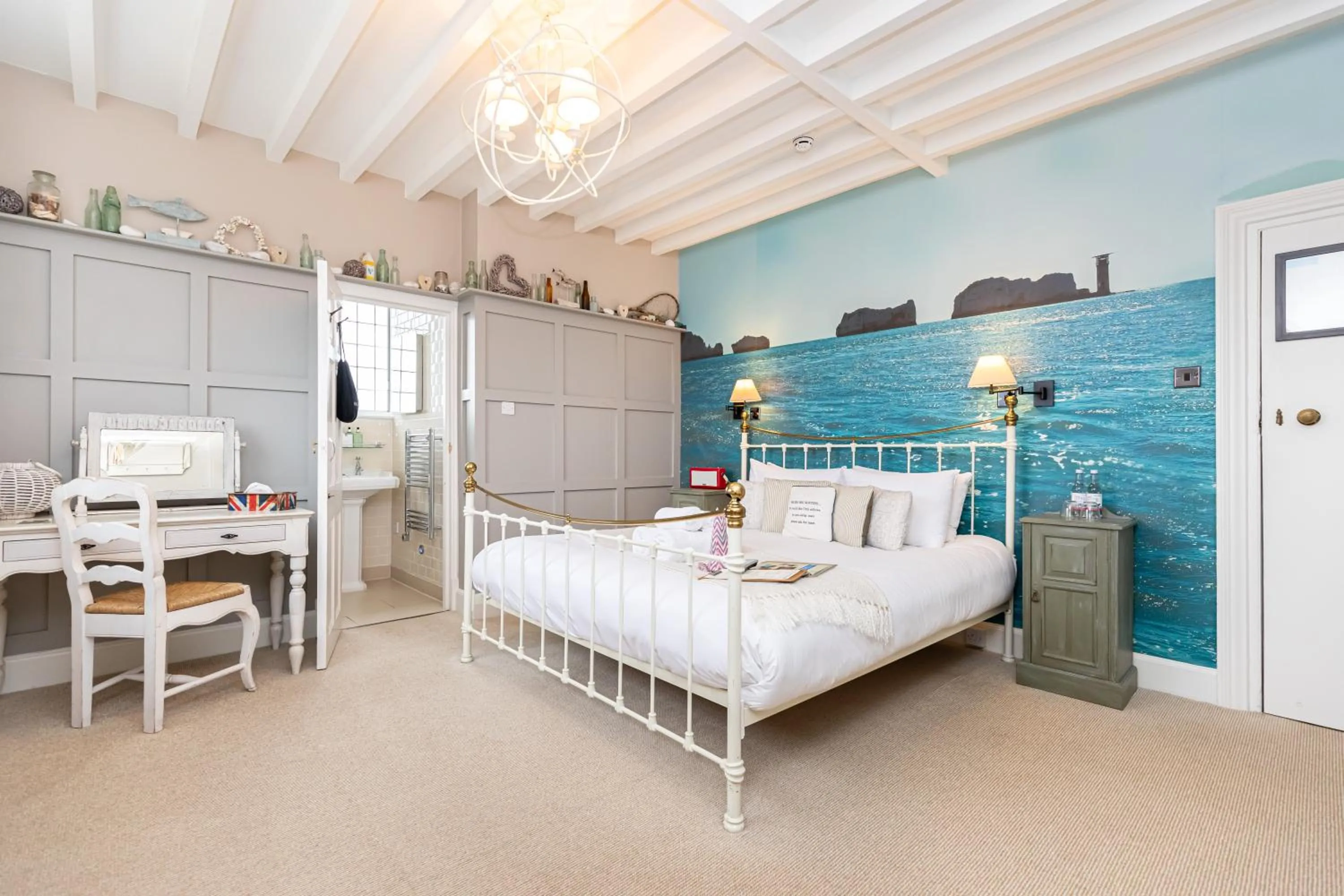 Bedroom, Bed in The Beach House