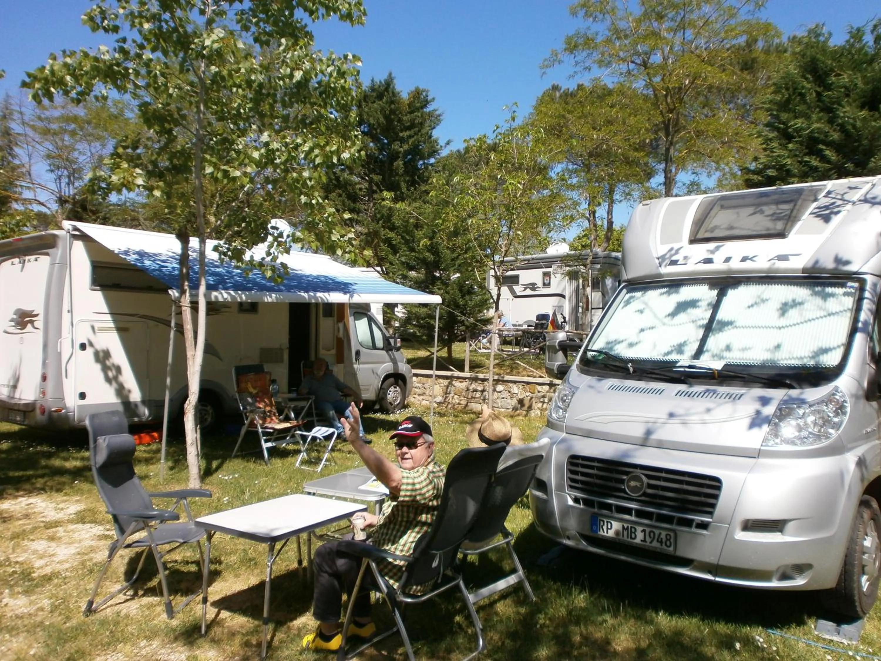 group of guests in Camping Village Il Poggetto