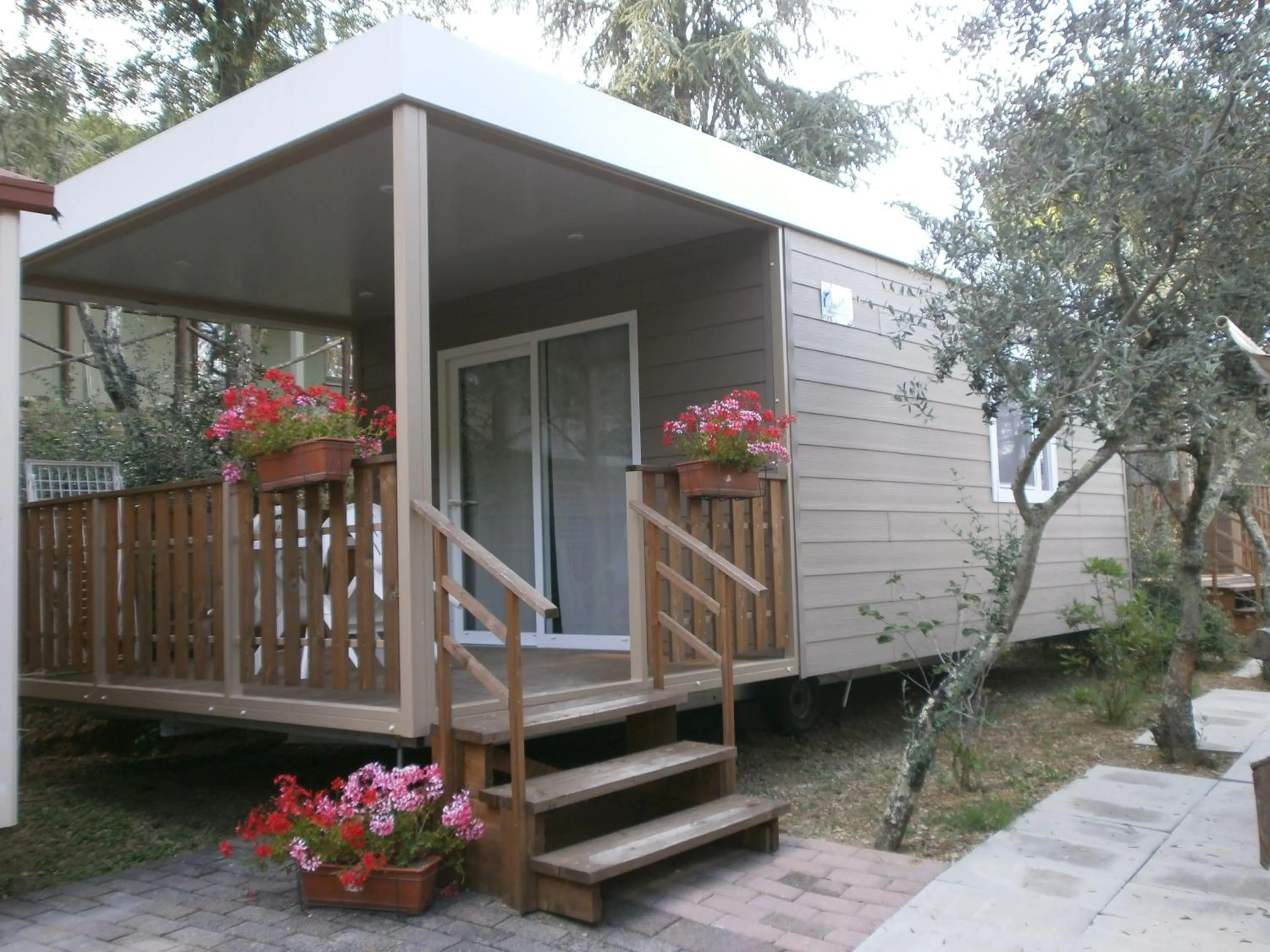 Balcony/Terrace in Camping Village Il Poggetto