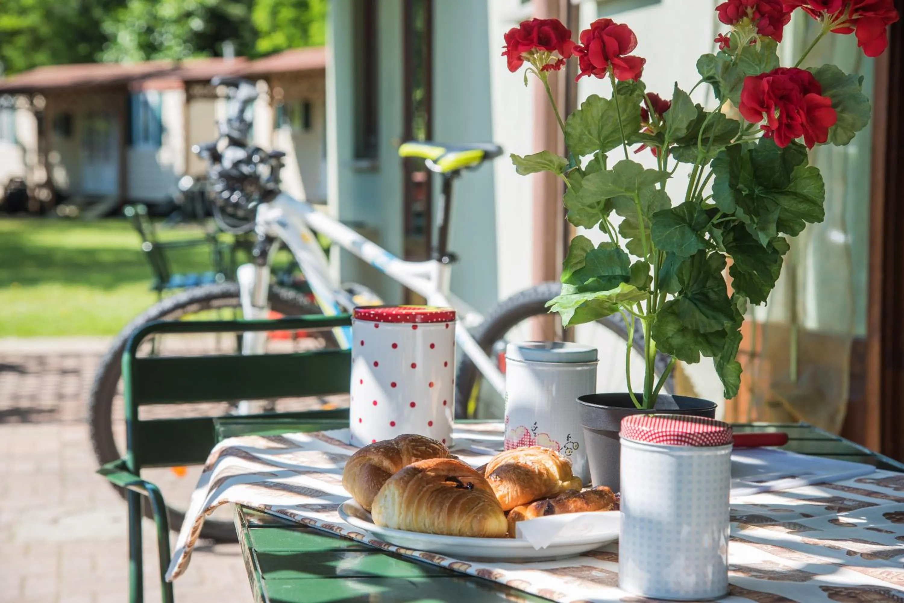 Balcony/Terrace in Camping Village Il Poggetto