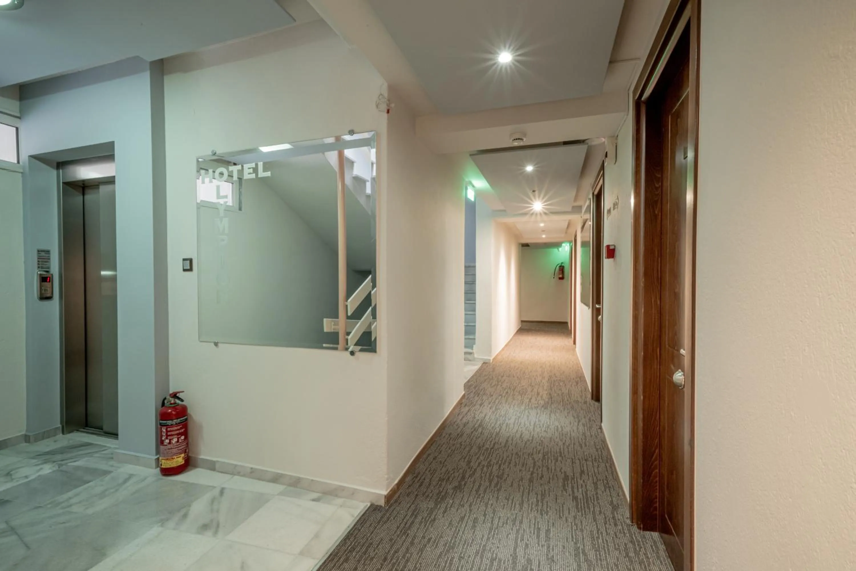 Property building in Hotel Olympion