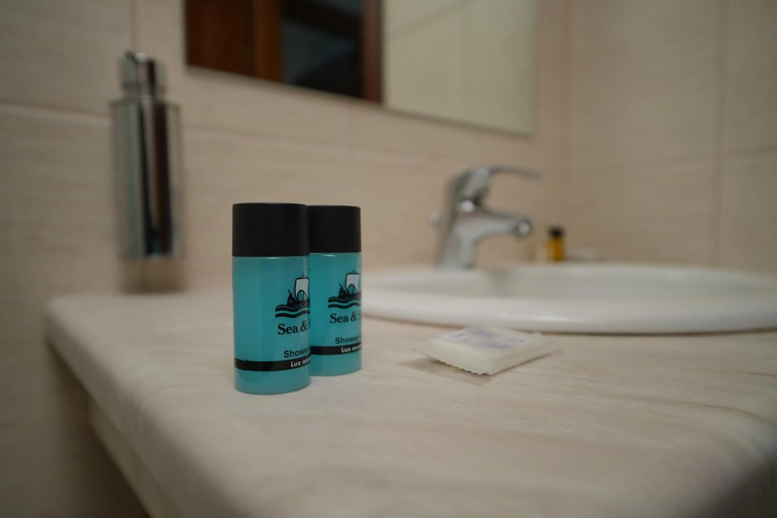 Bathroom in Hotel Olympion