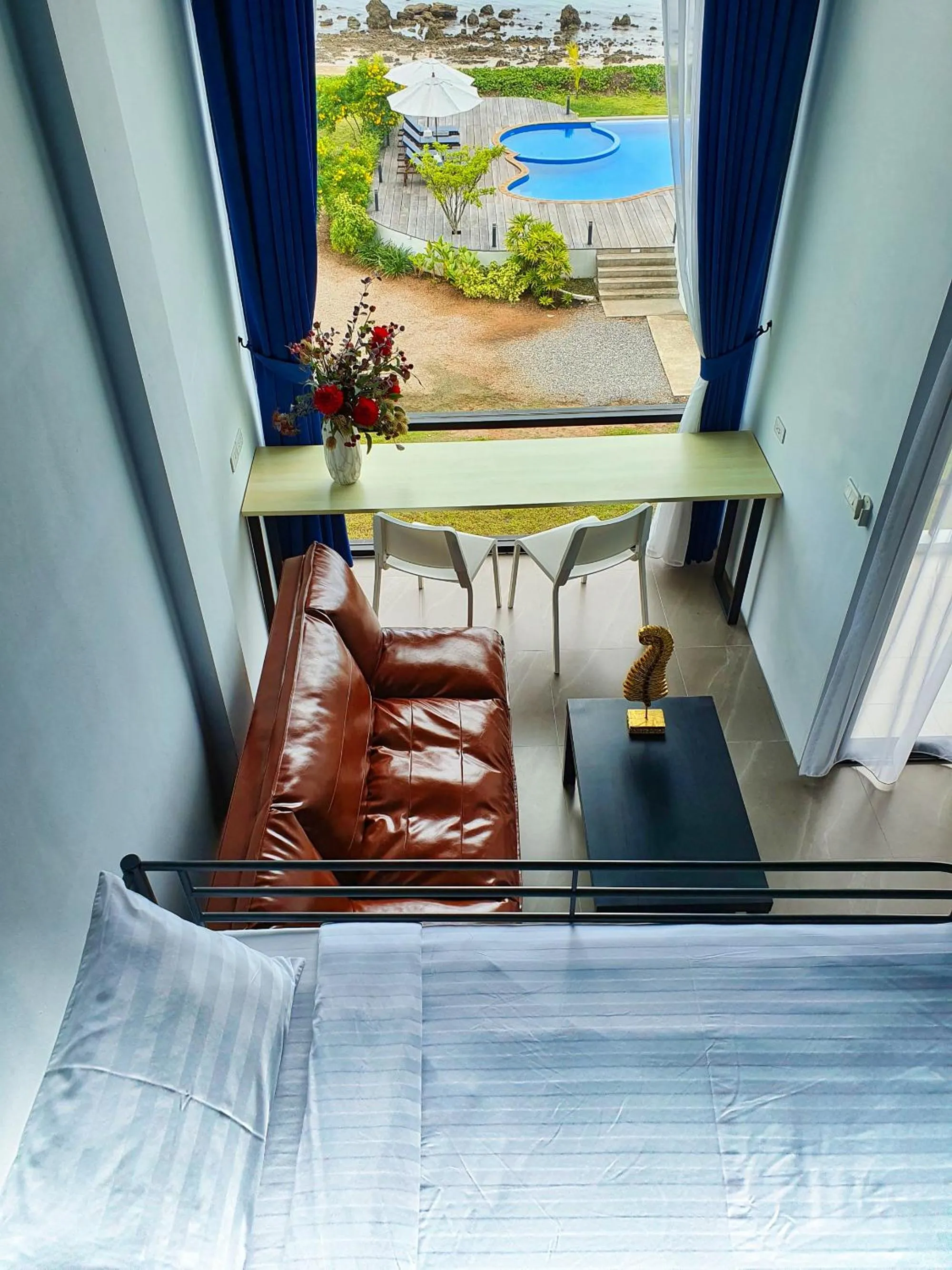 Living room, Bed in The Beach Resort & Residence - SHA Plus