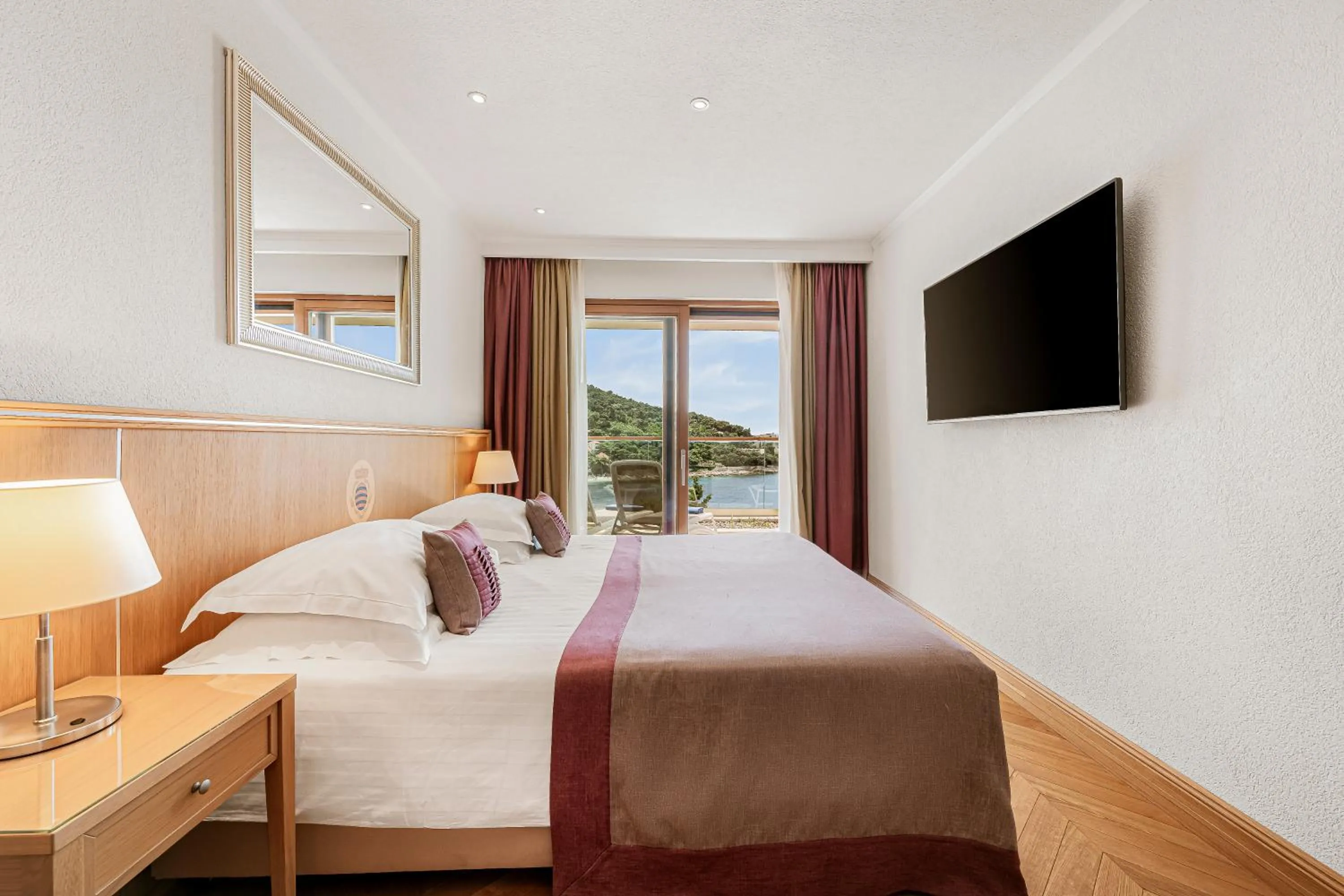 Bed in Villa Malo More