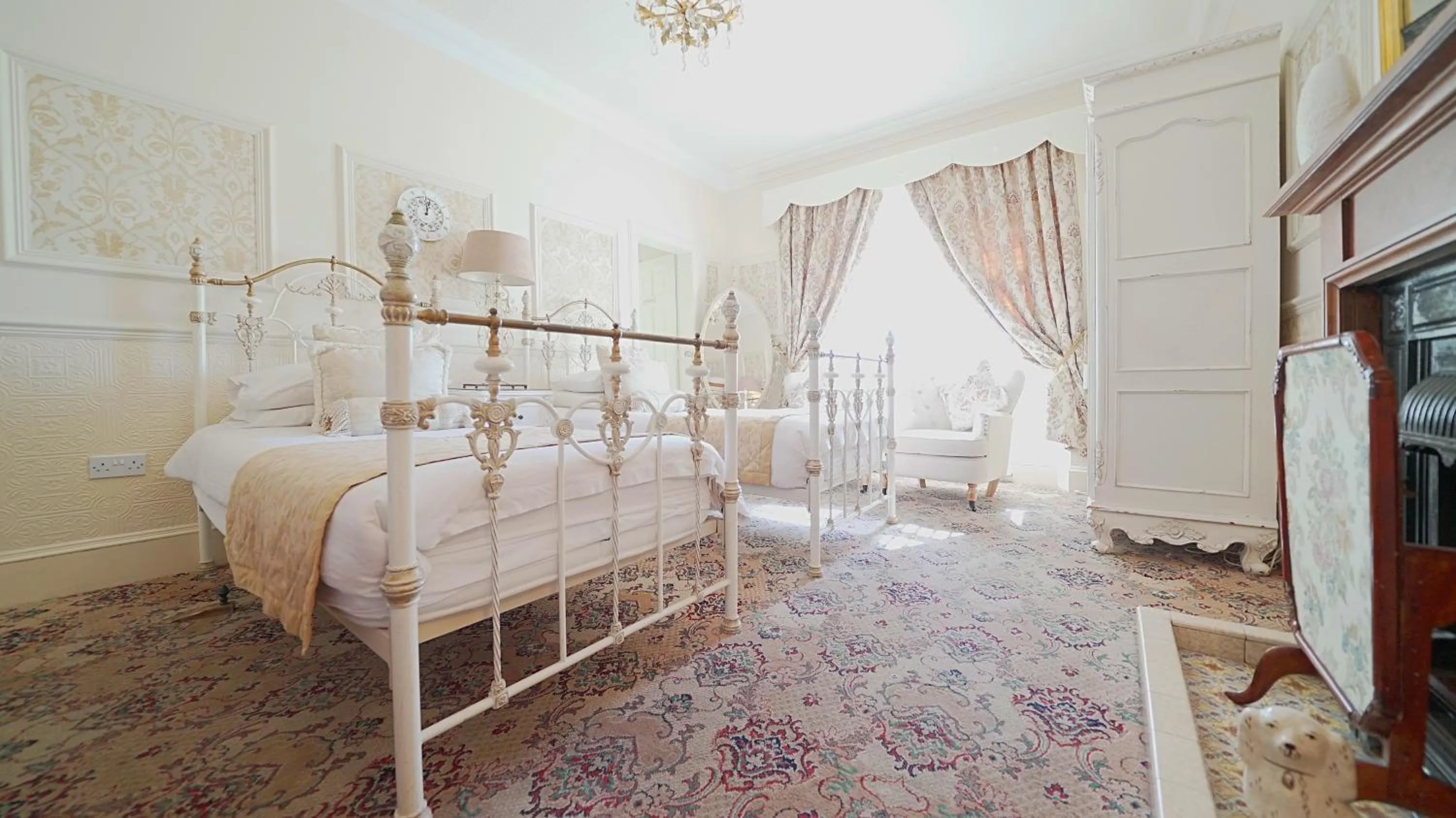 Bed in The Old Tramhouse Self Catering Apartments