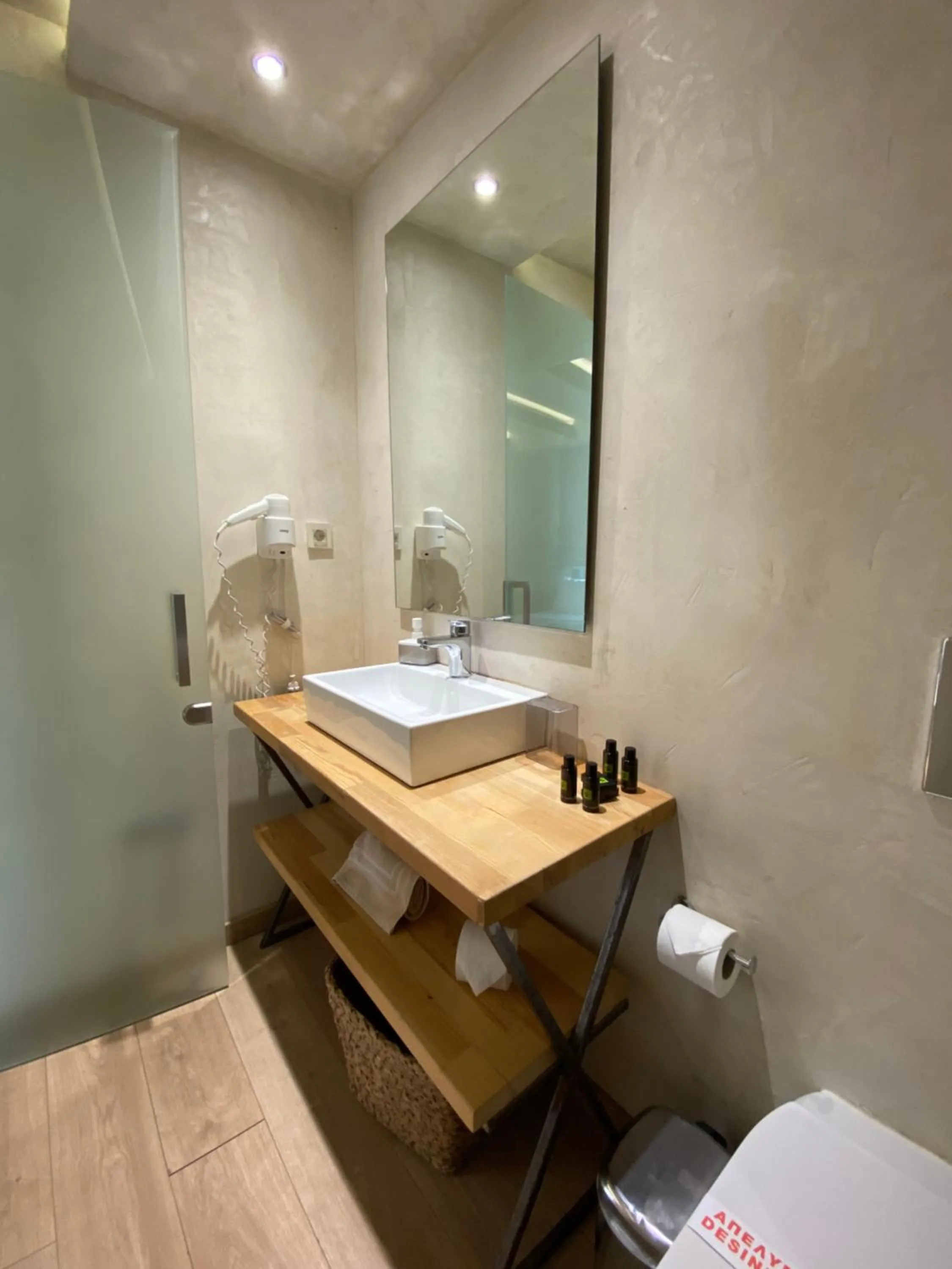 Bathroom in Panellinion Luxury Rooms