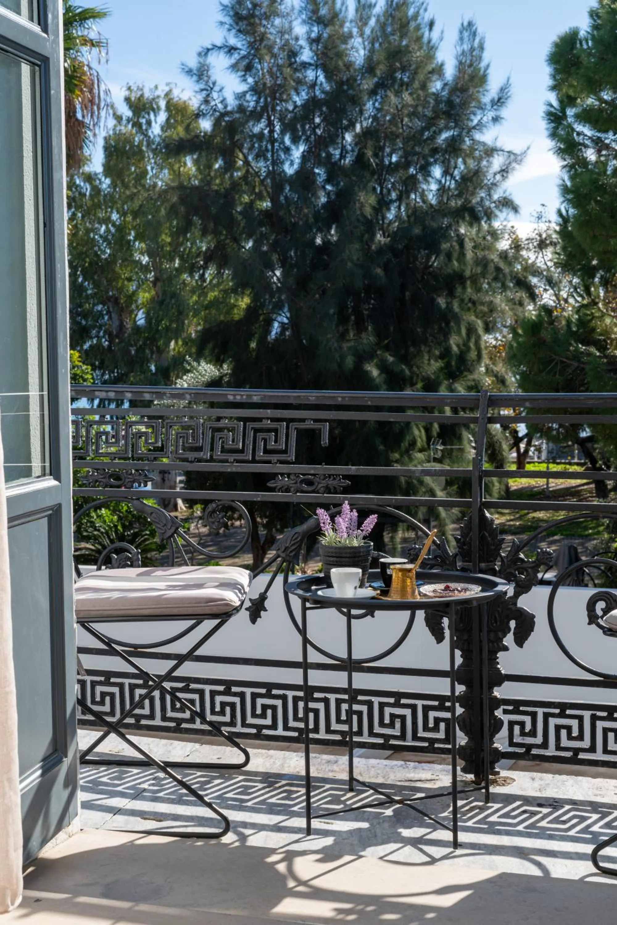 Balcony/Terrace in Panellinion Luxury Rooms