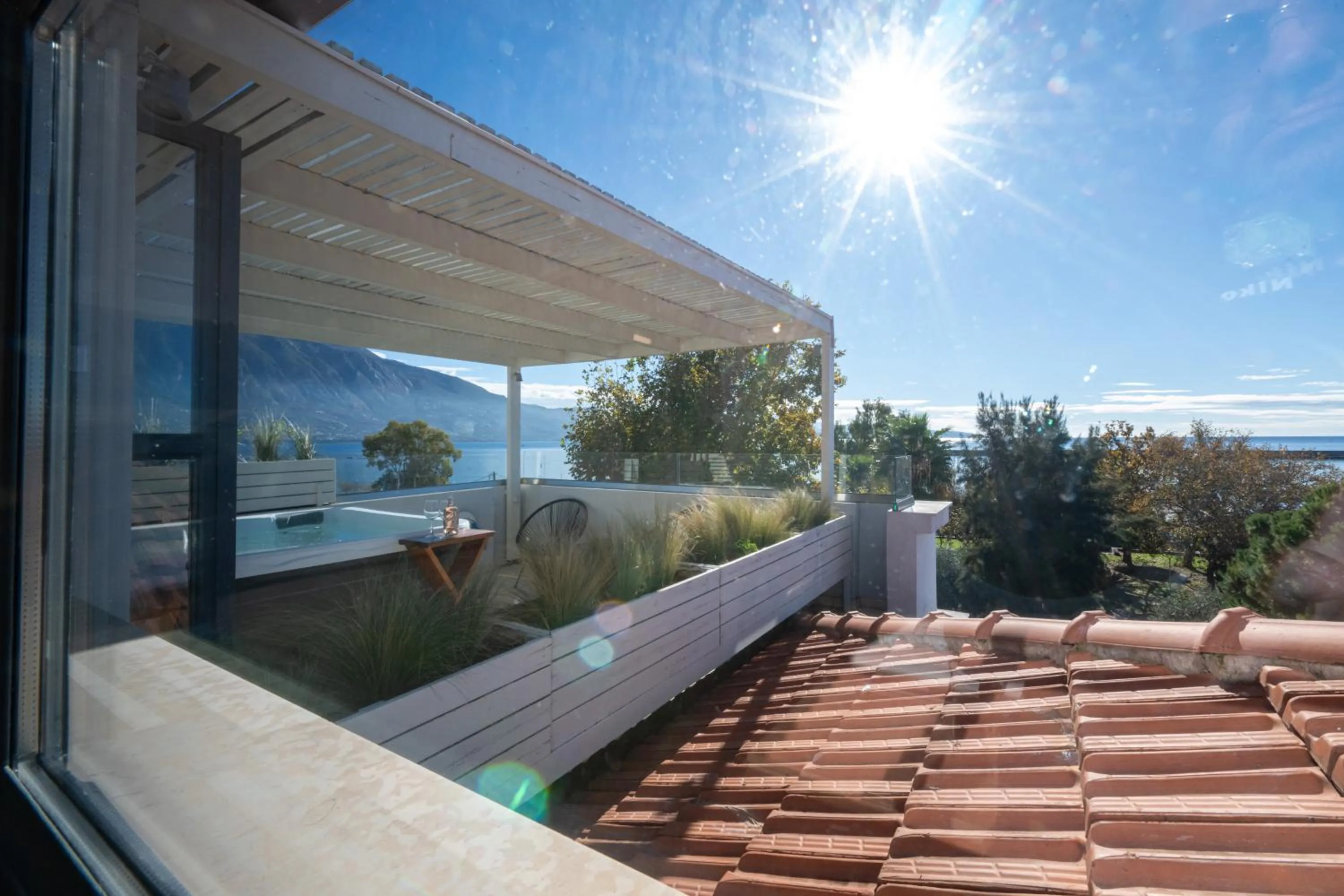 Landmark view in Panellinion Luxury Rooms