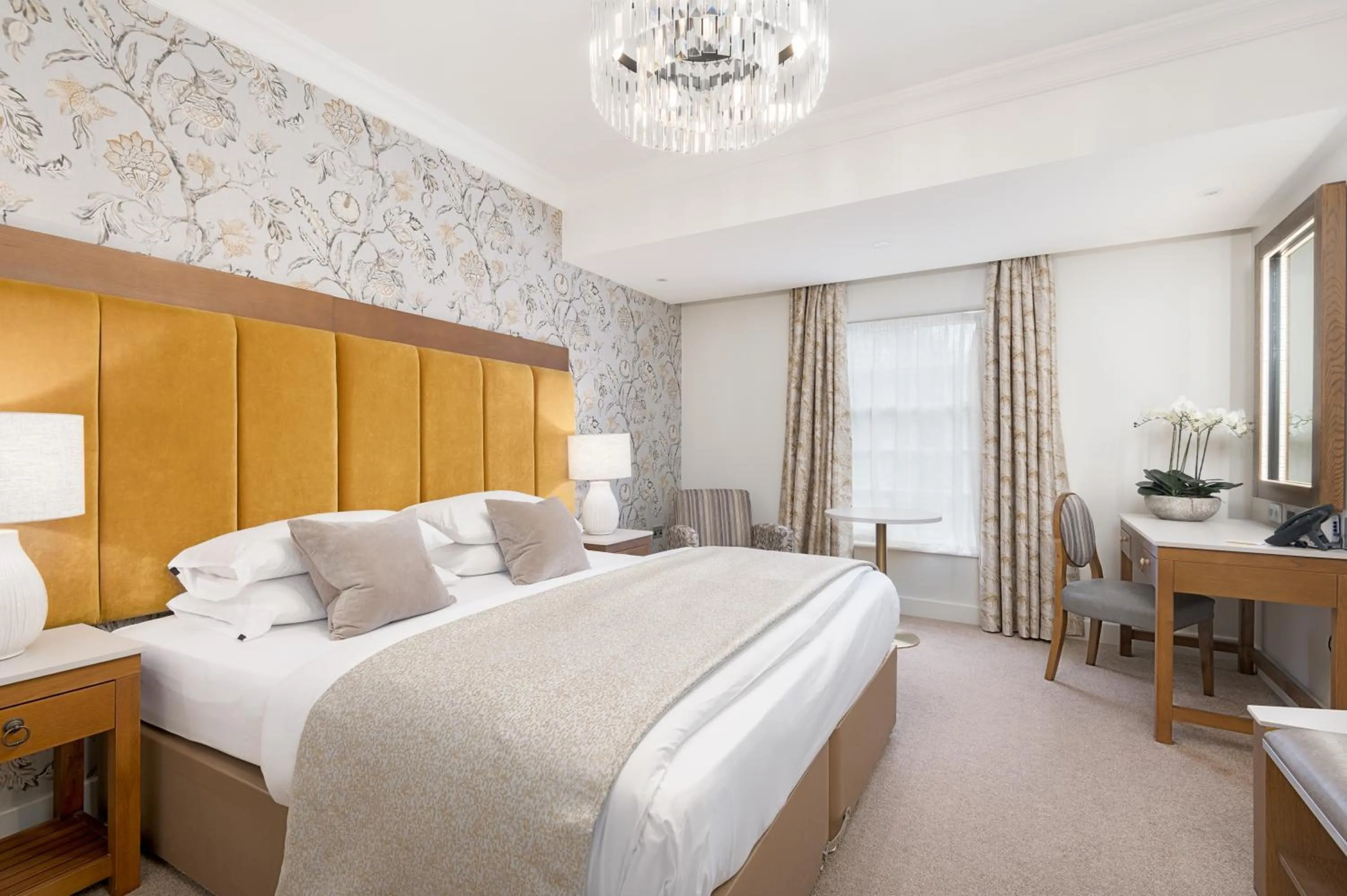 Bed in Spa Hotel at Ribby Hall Village