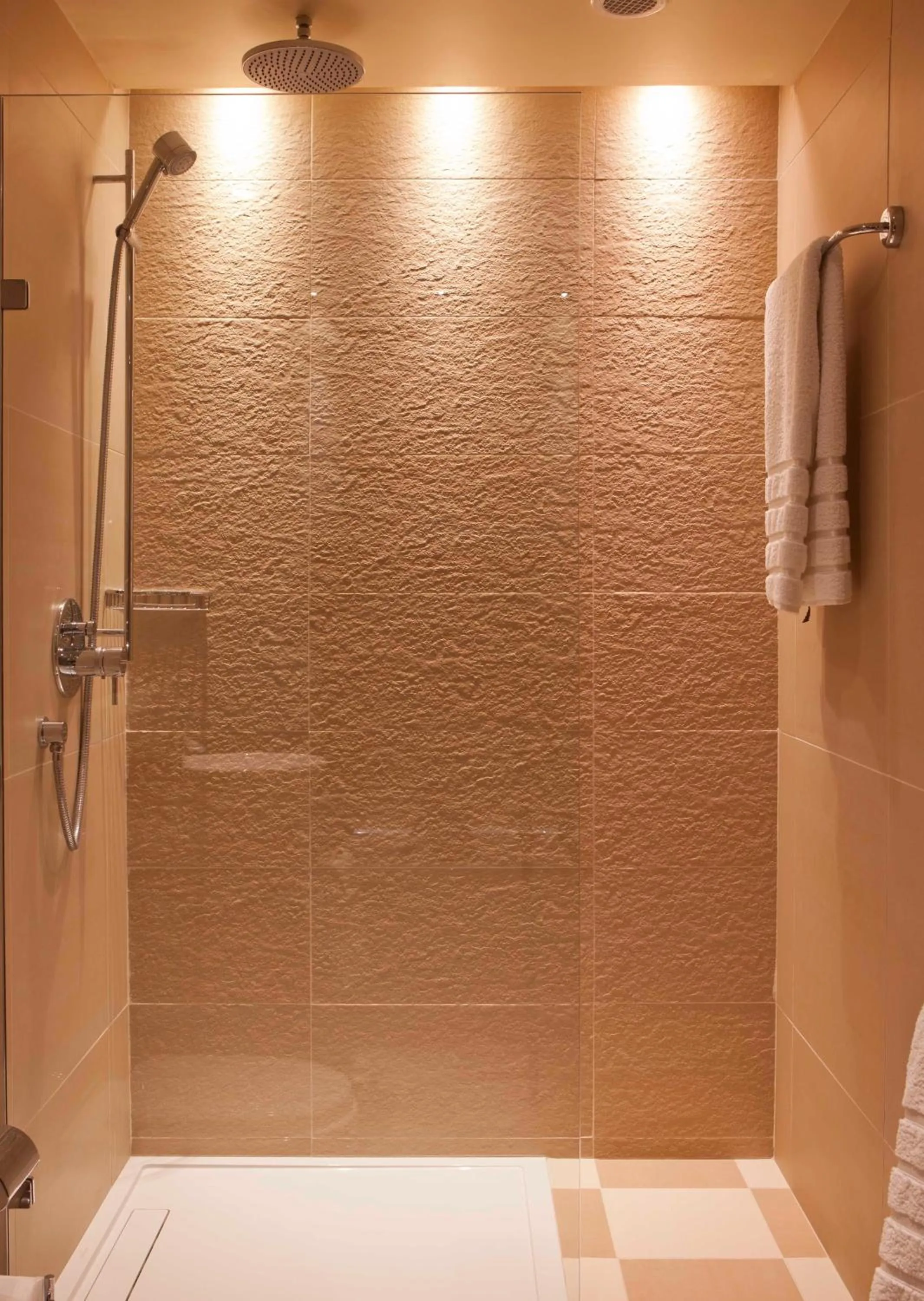 Shower in Spa Hotel at Ribby Hall Village