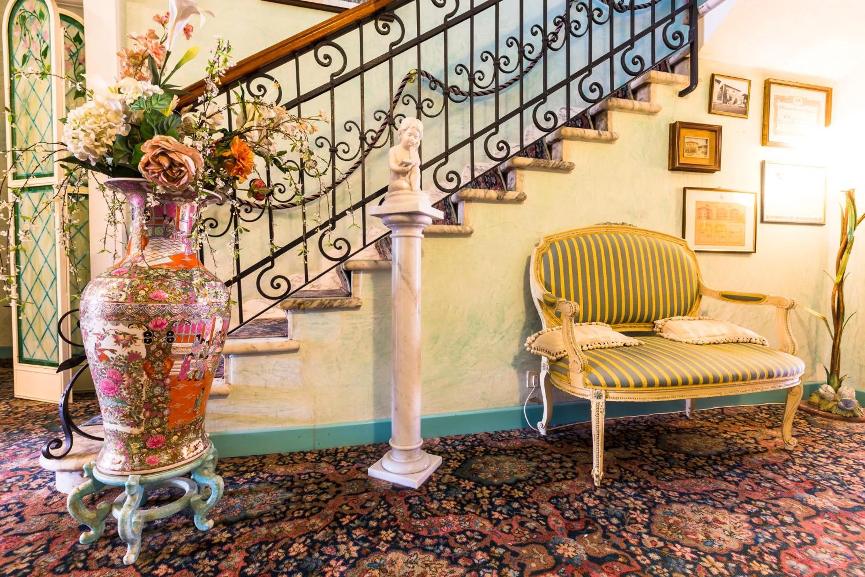 Lobby or reception in Hotel Sonia