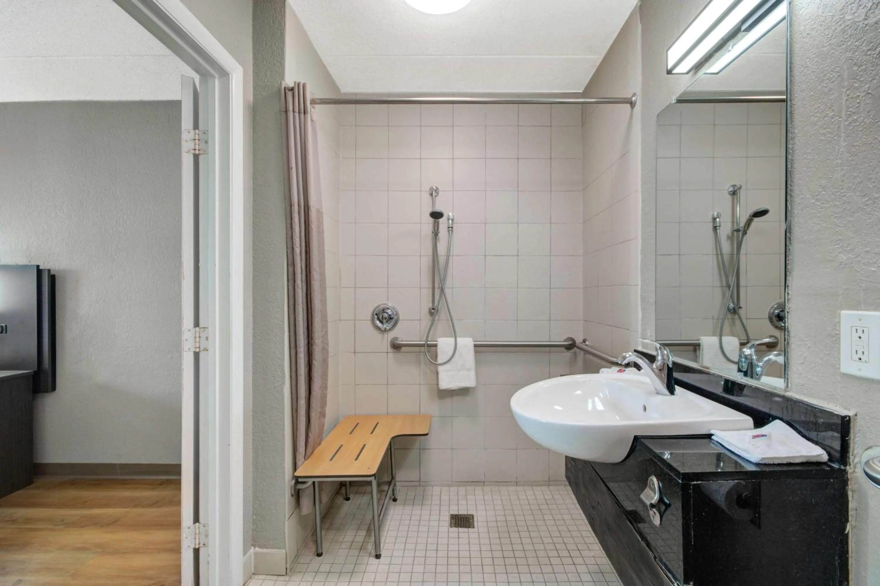 Bathroom in Motel 6-York, PA