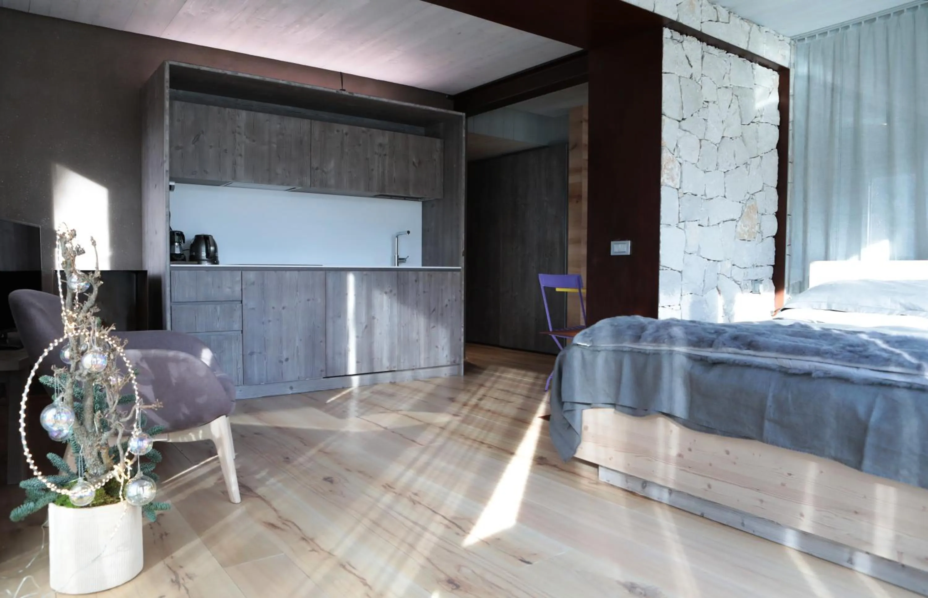 Sauna, Bed in Tulipa Natural Home
