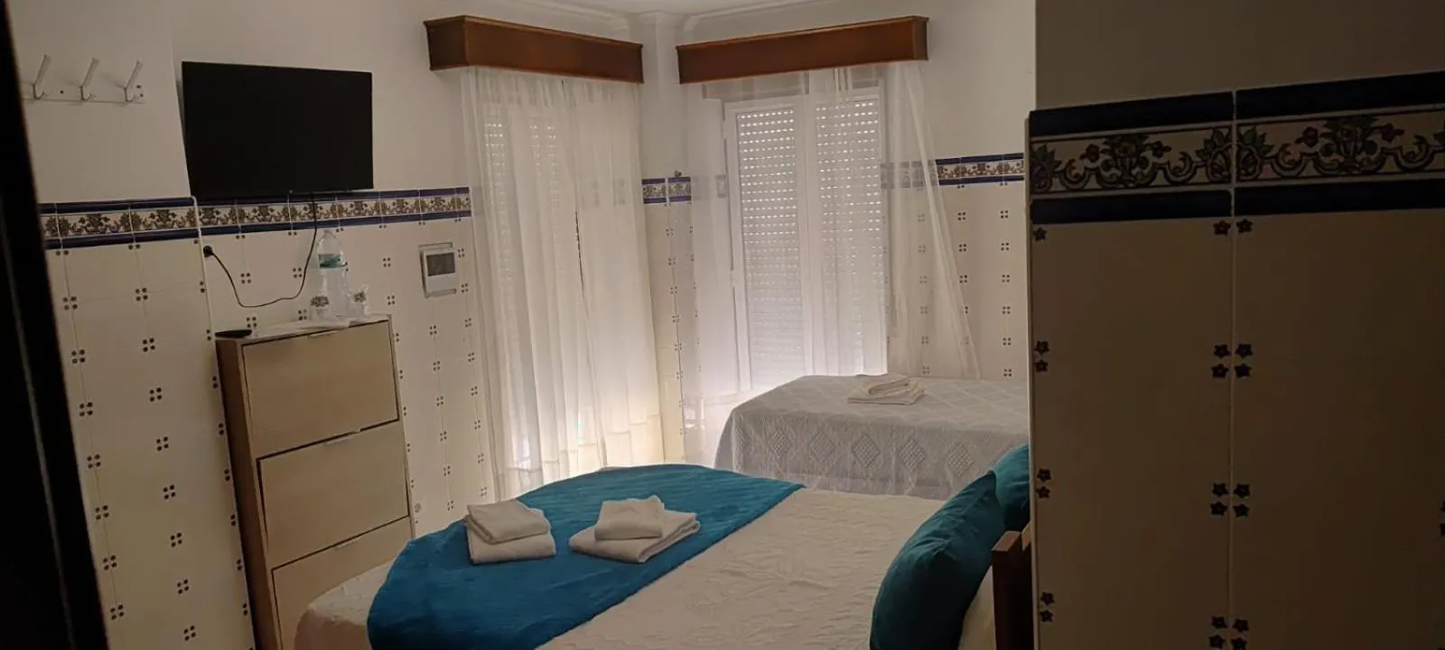 Bed in Hotel Atlântica
