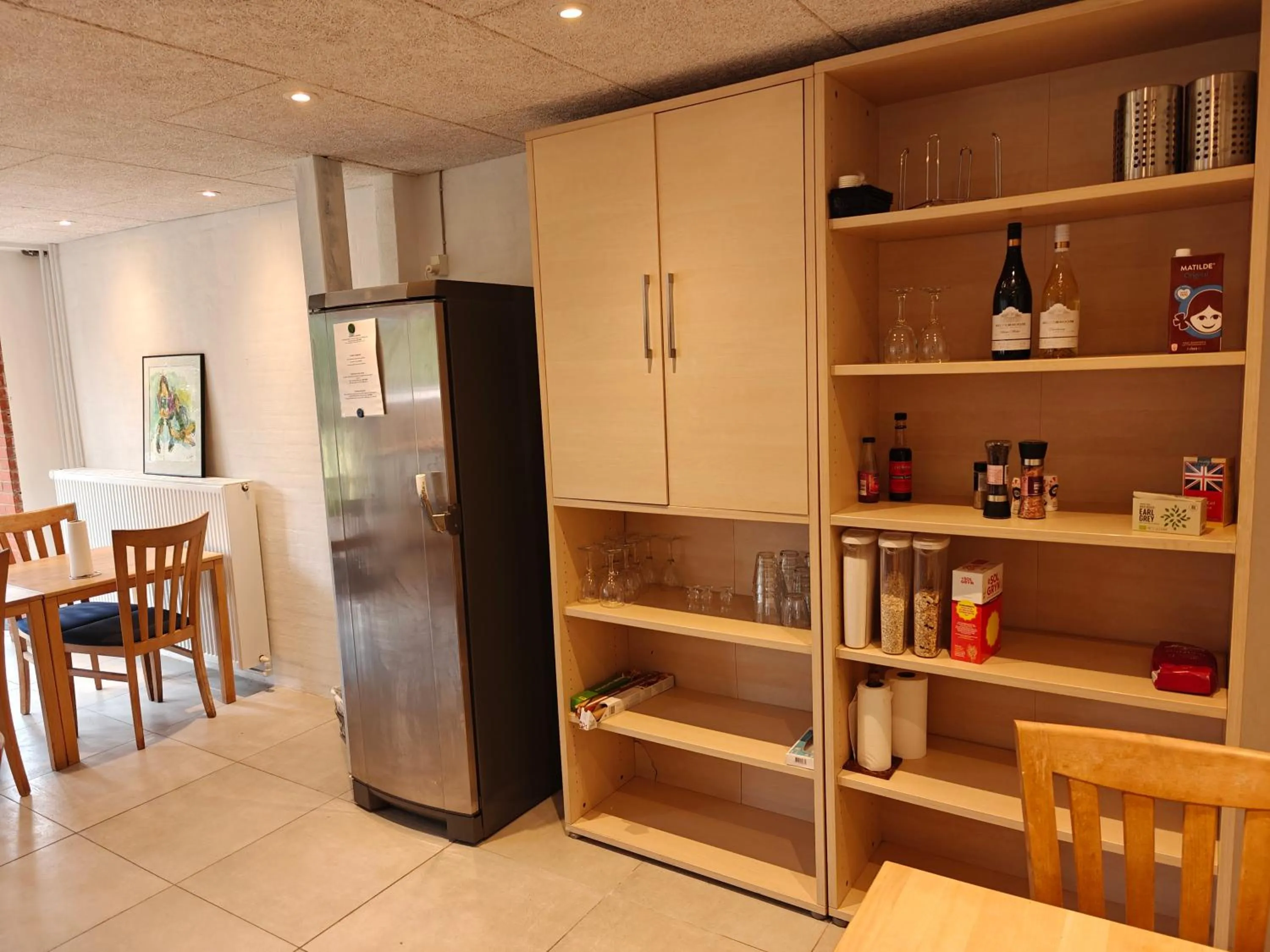 Kitchen or kitchenette in Kyndestoft Bed & Breakfast