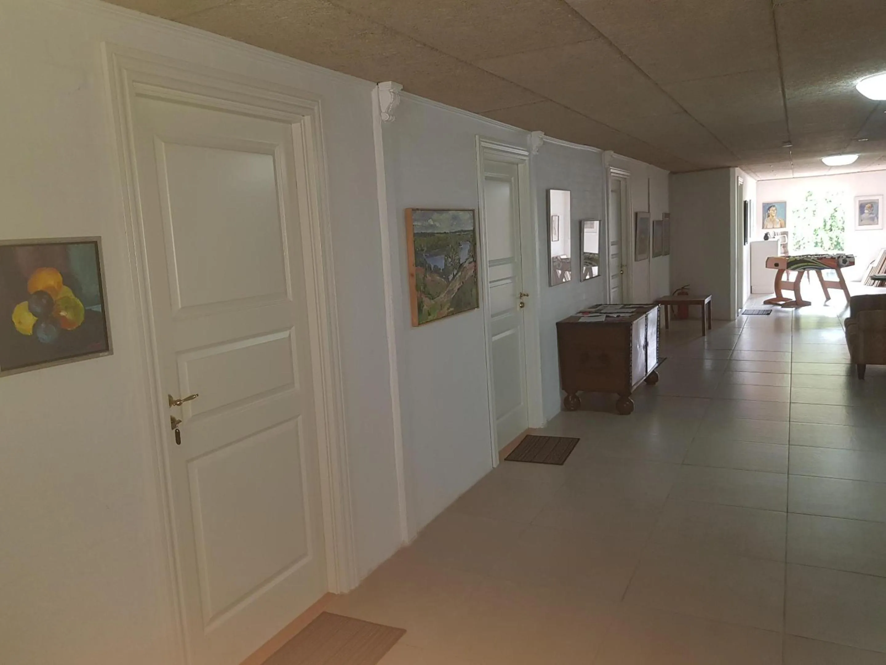 Communal lounge/ TV room in Kyndestoft Bed & Breakfast