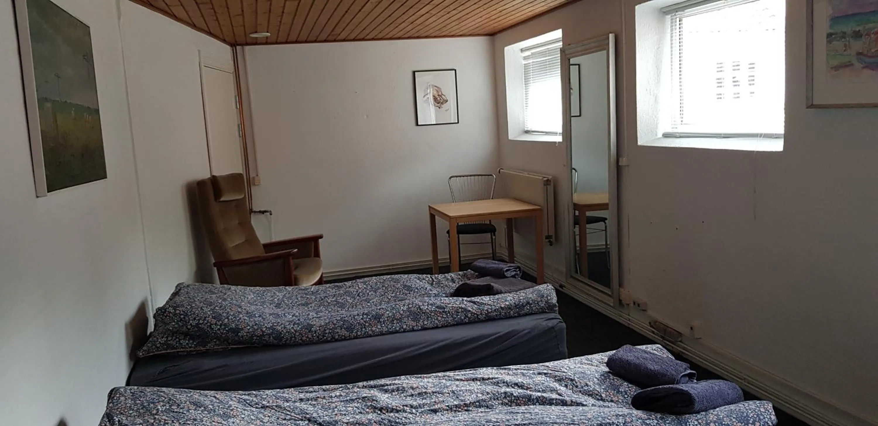 Bed in Kyndestoft Bed & Breakfast