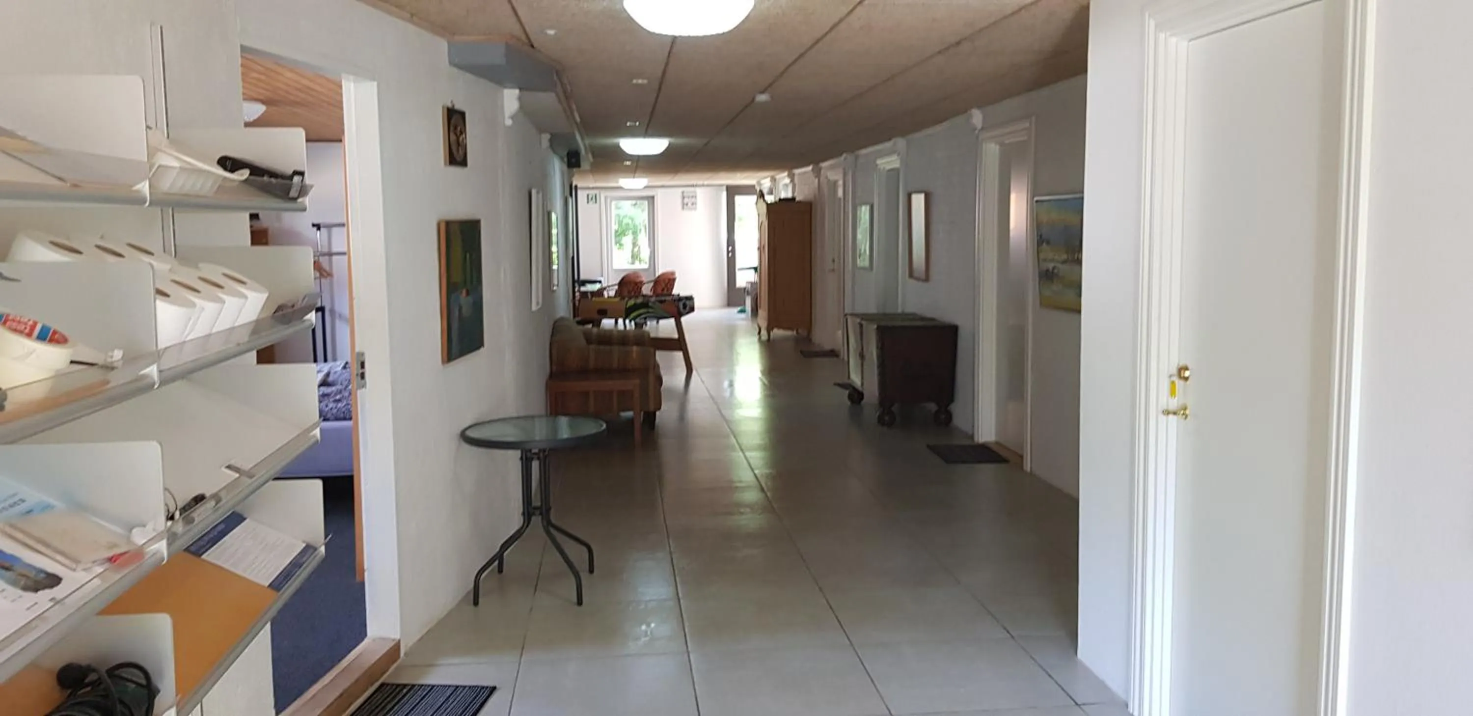 Communal lounge/ TV room in Kyndestoft Bed & Breakfast