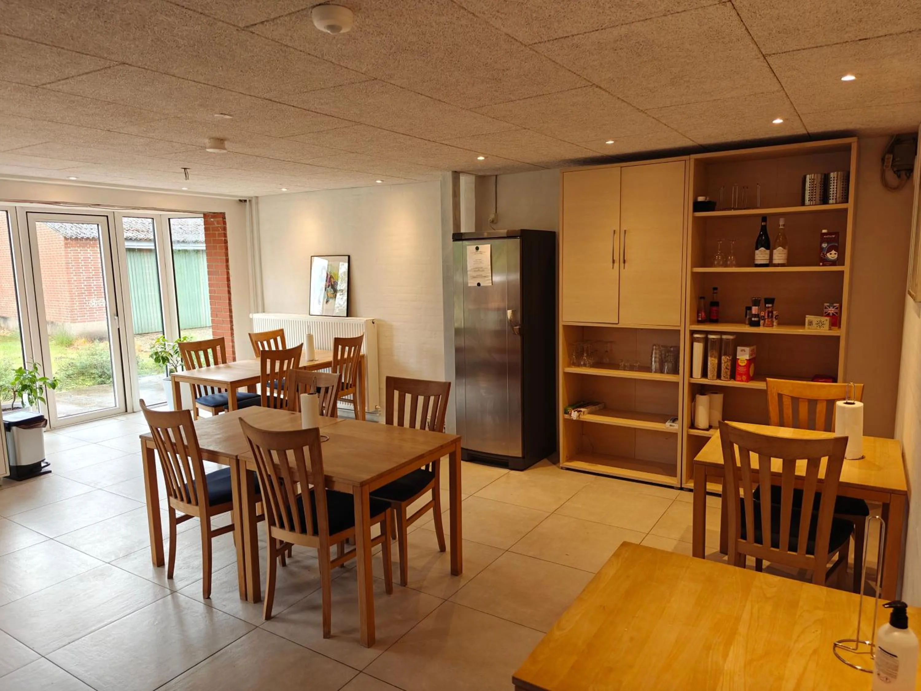 Communal kitchen in Kyndestoft Bed & Breakfast
