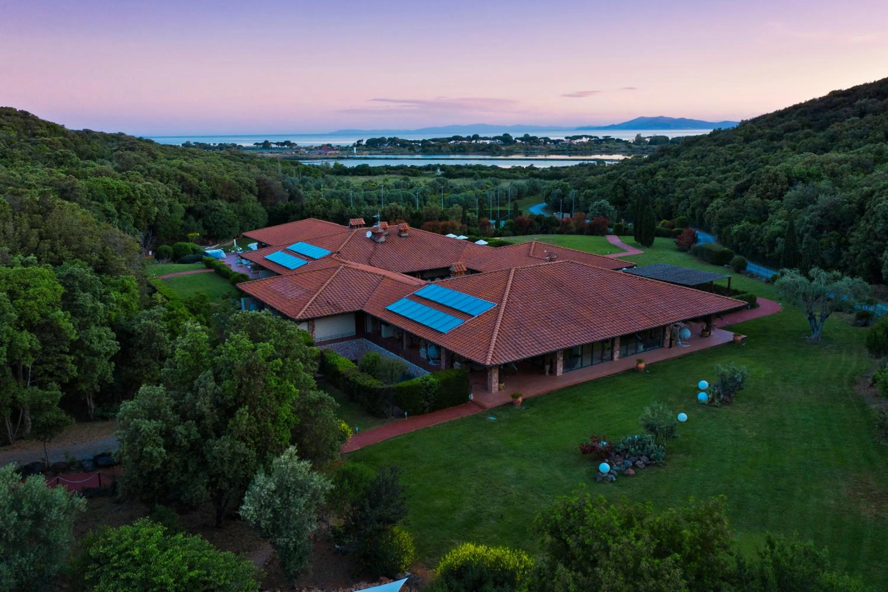 Natural landscape in Argentario Lagoon Resort & Spa