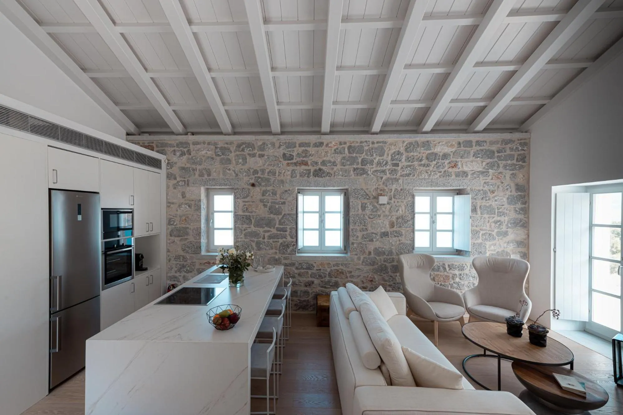 Kitchen or kitchenette in Ariá Estate Suites & Spa