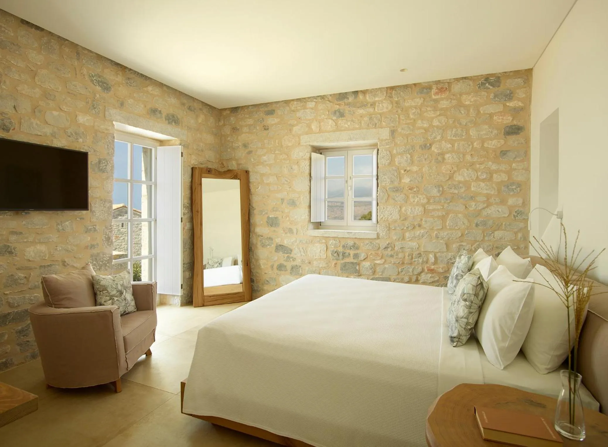 Bed in Ariá Estate Suites & Spa